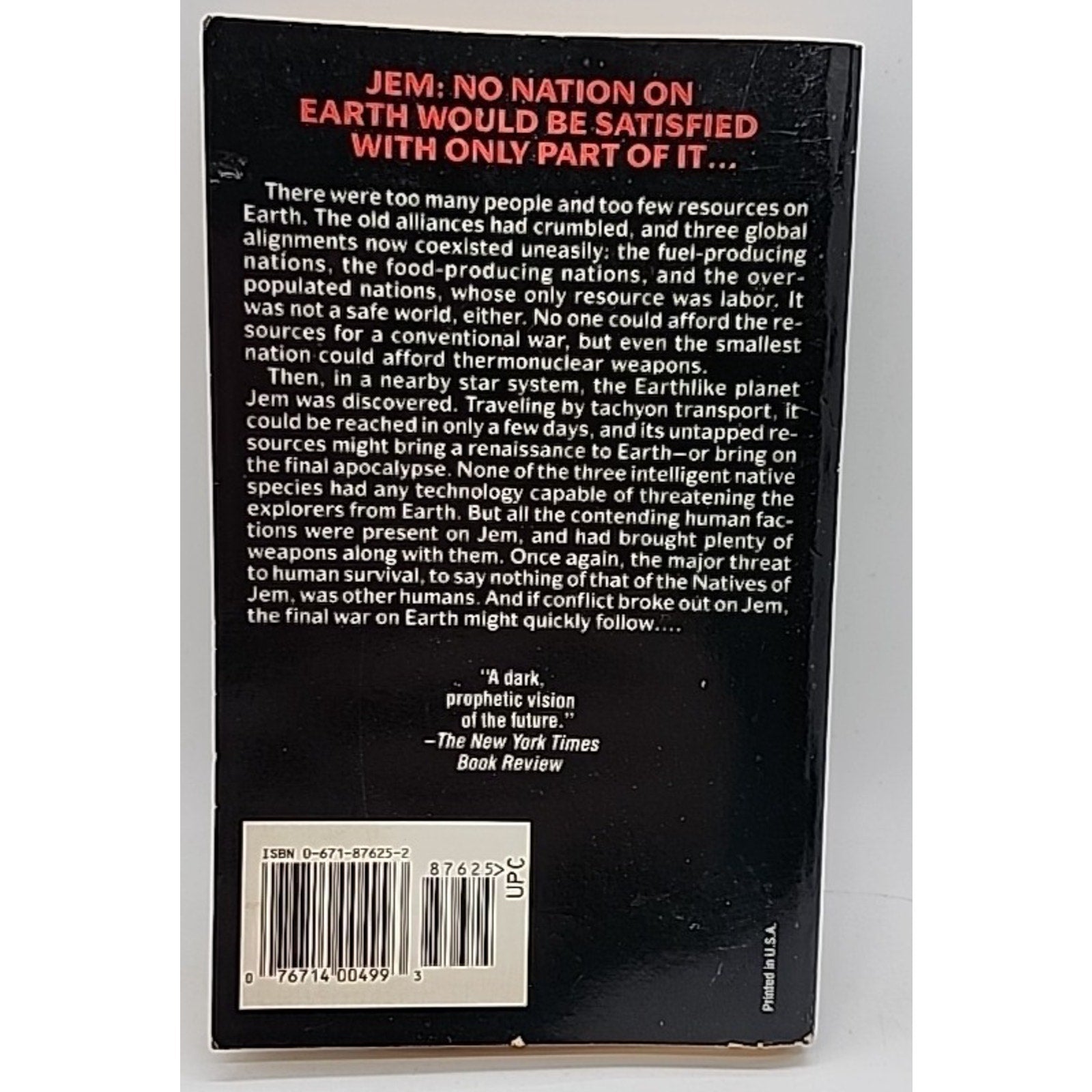 Jem by Frederick Pohl (1994, Mass Market)