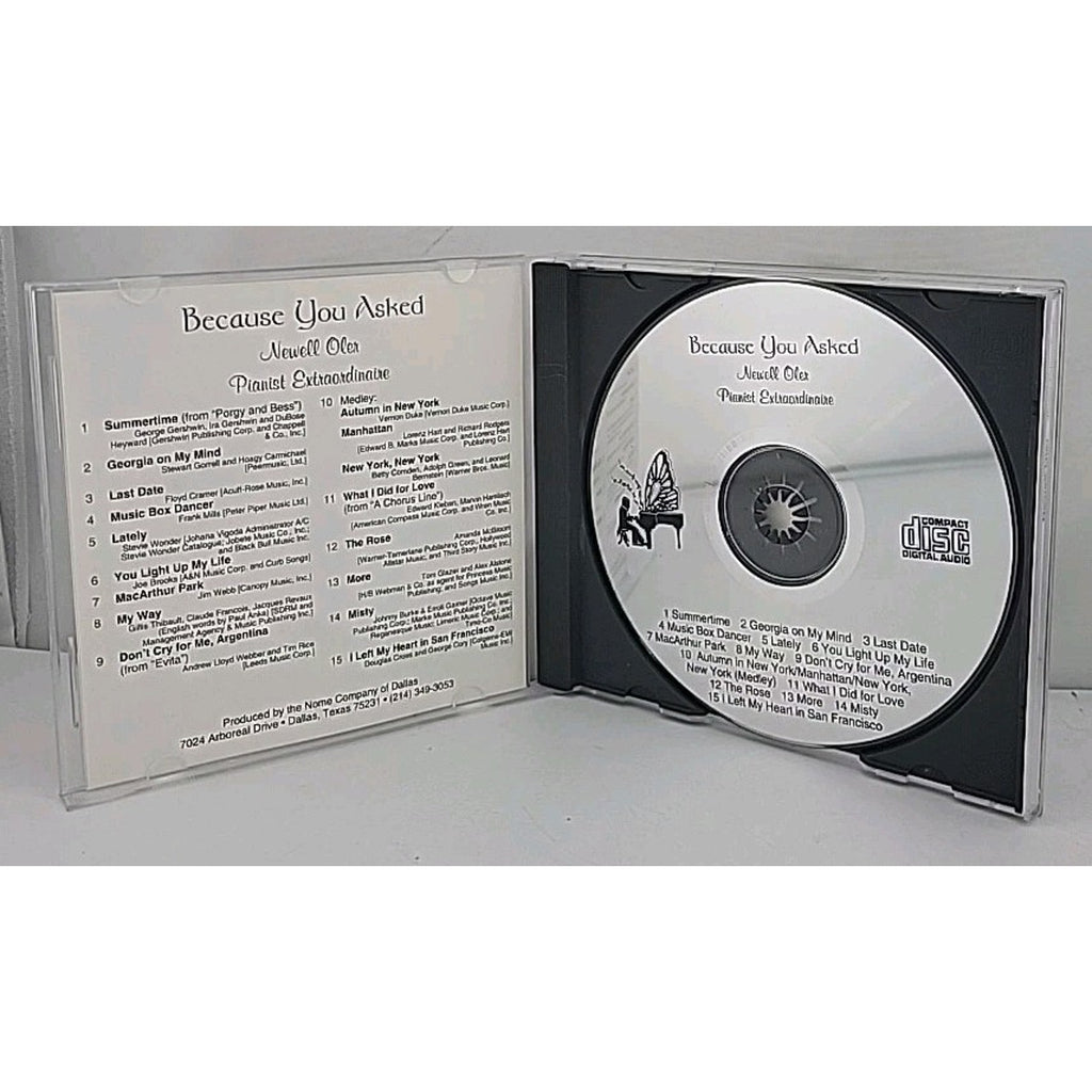 Because You Asked by Newell Oler (CD, 2005)