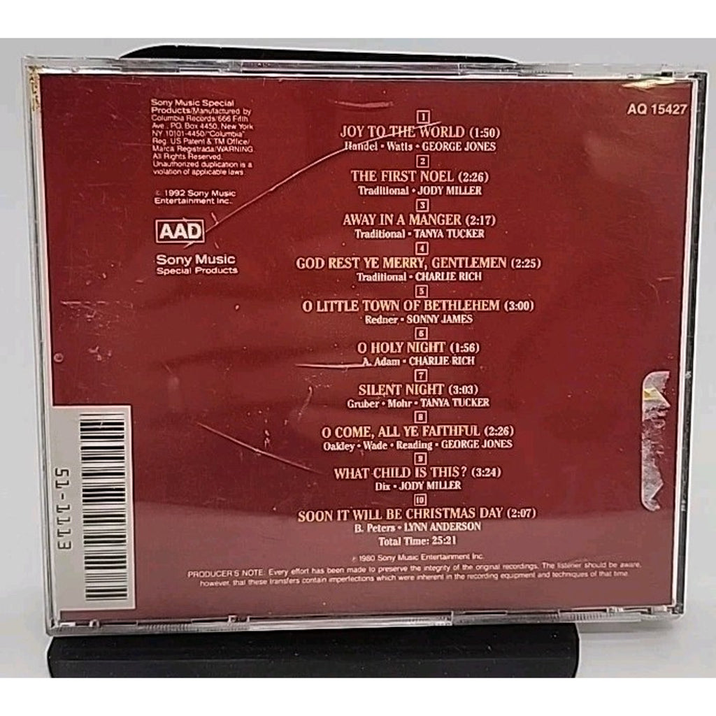 Christmas with the Country Stars by Various Artists (CD, Feb-1992, Sony Music)