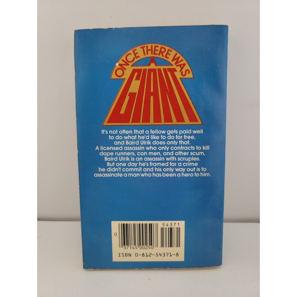 Once There Was A Giant Keith Laumer PB 1st Tor (1984)