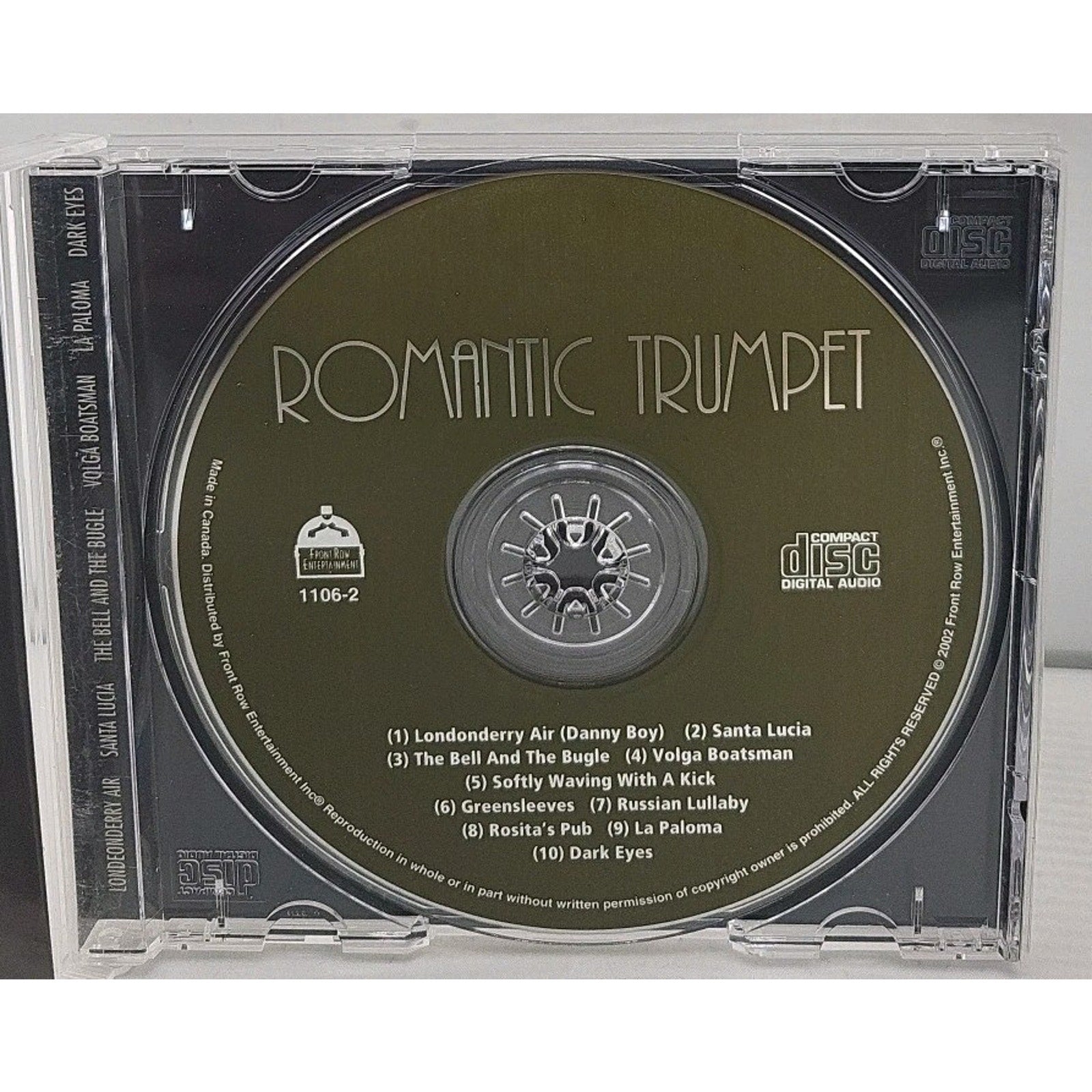 Romantic Trumpet CD Rick Montino & Jack Livingston Orchestra