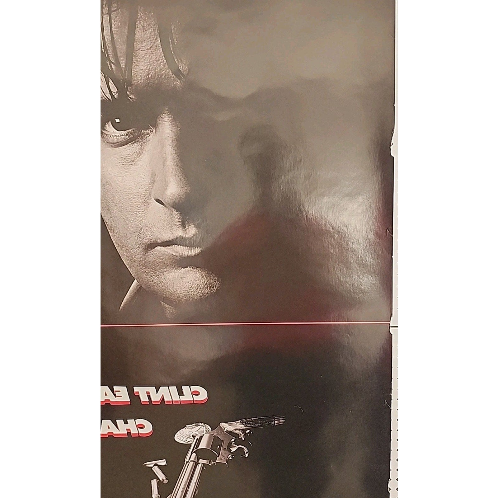 The Rookie Movie Poster 2 Sided Original 27x40 Clint Eastwood Charlie Sheen