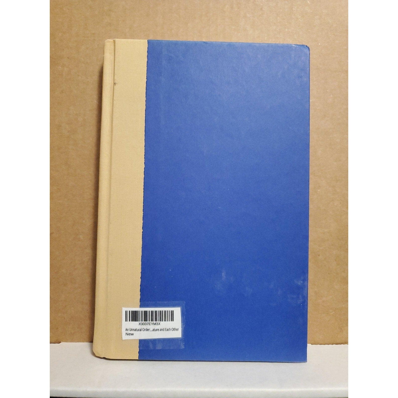 Unnatural Order by Jim Mason (1993, Hardcover)