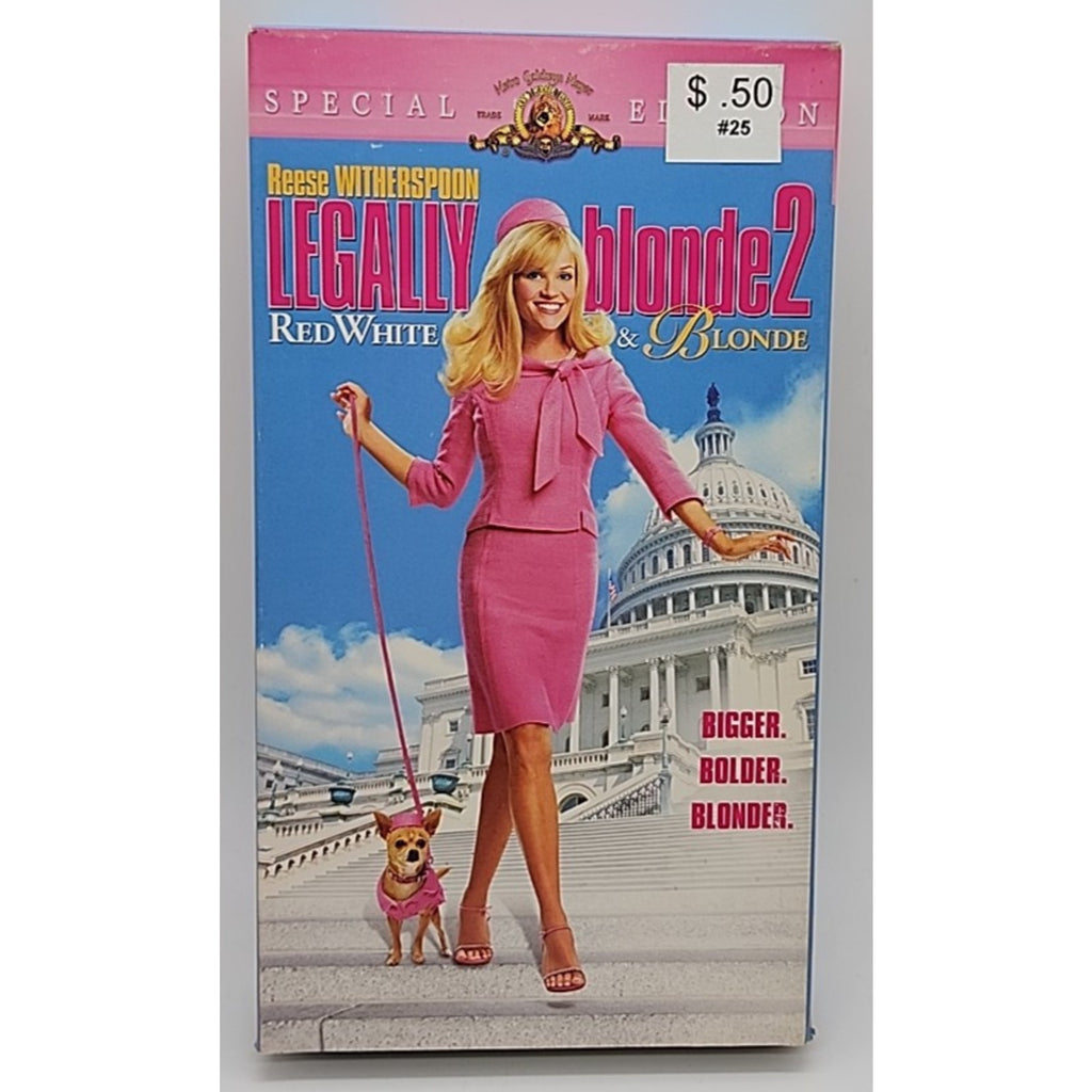 Legally Blonde 2-Red White & Blonde (VHS, 2003)