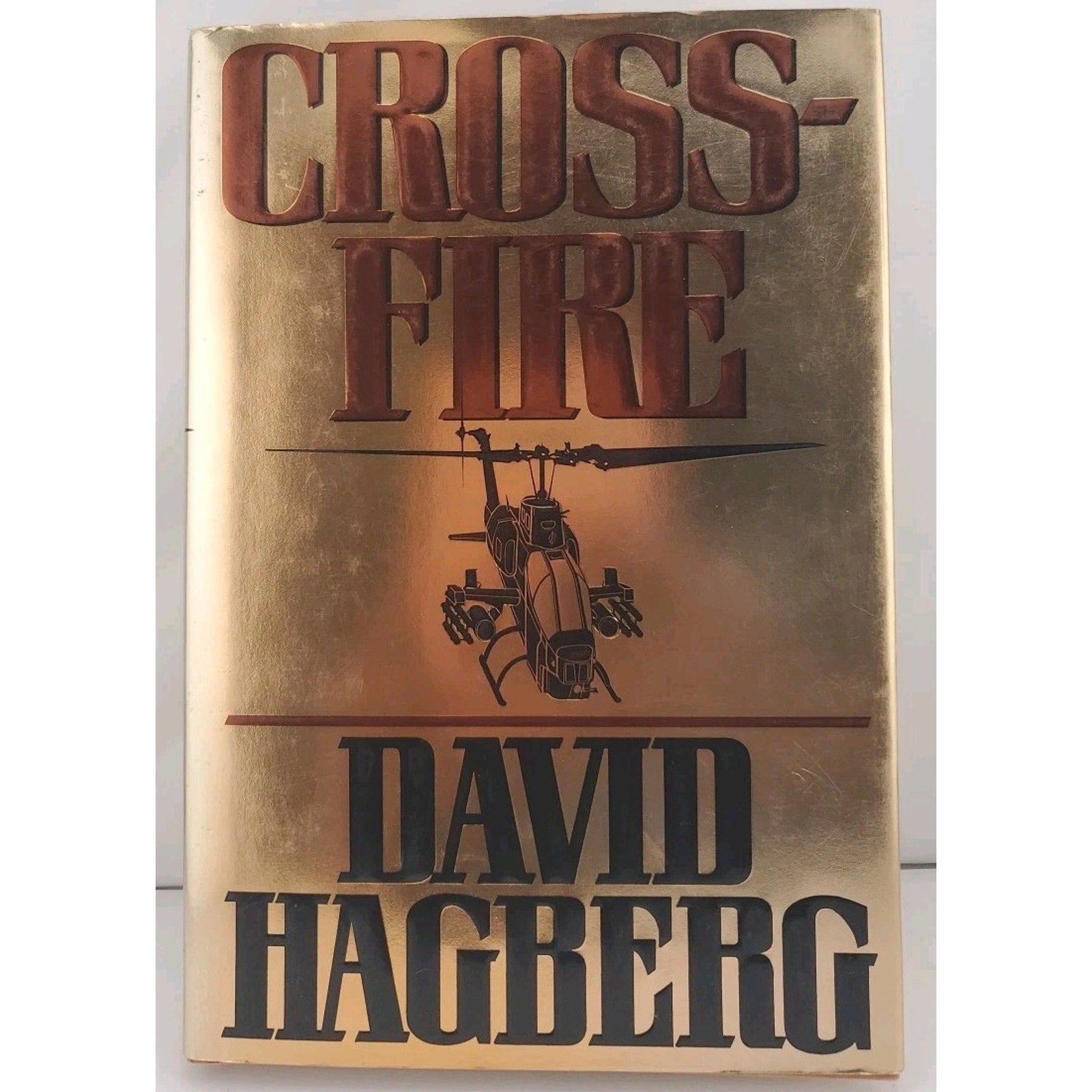 Crossfire by David Hagberg (1991, Hardcover)