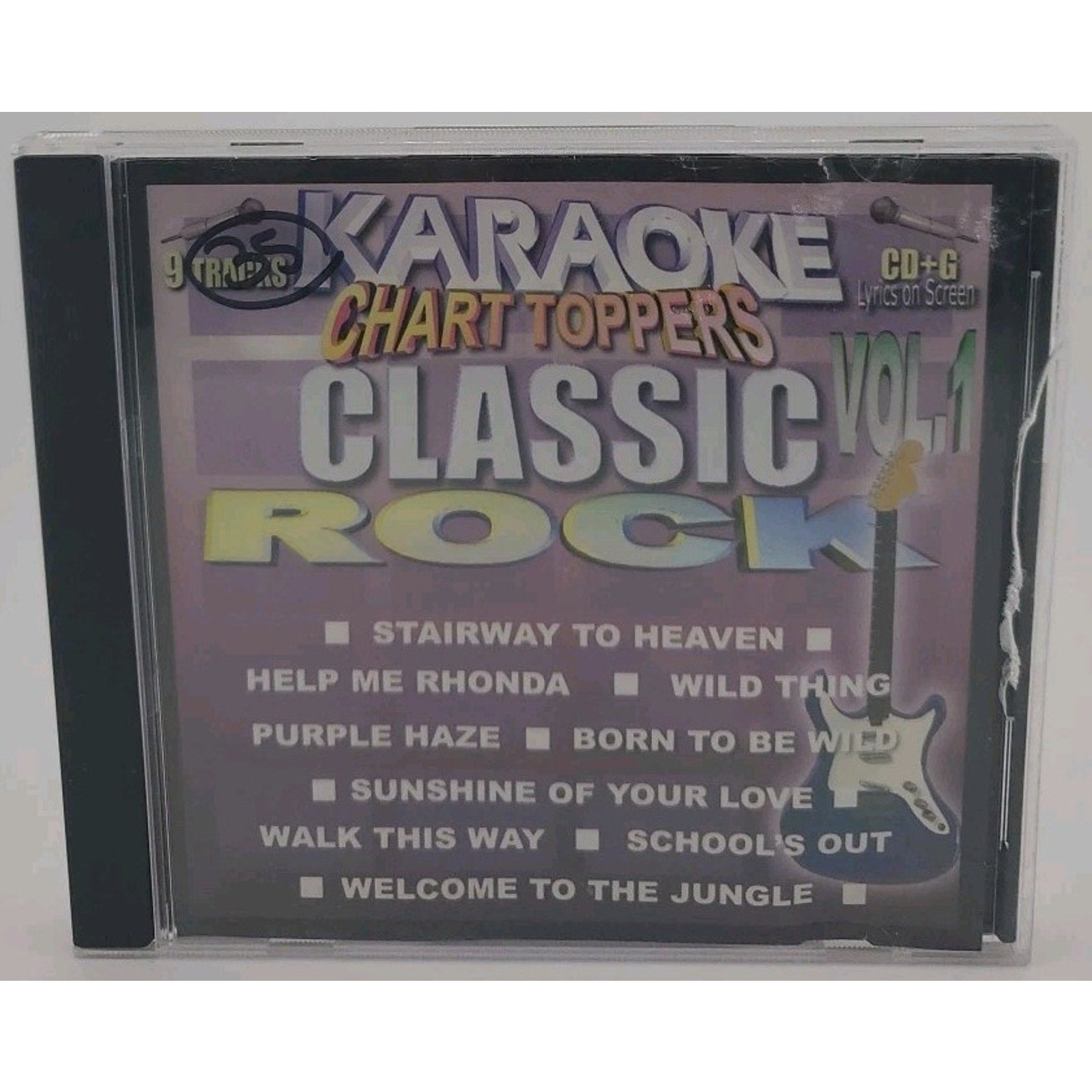 Chart Toppers Karaoke KCT 020 Classic Rock Vol 1 CDG