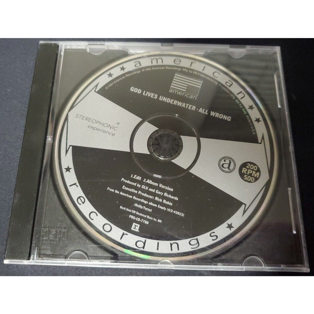 God Lives Underwater- All Wrong (CD)