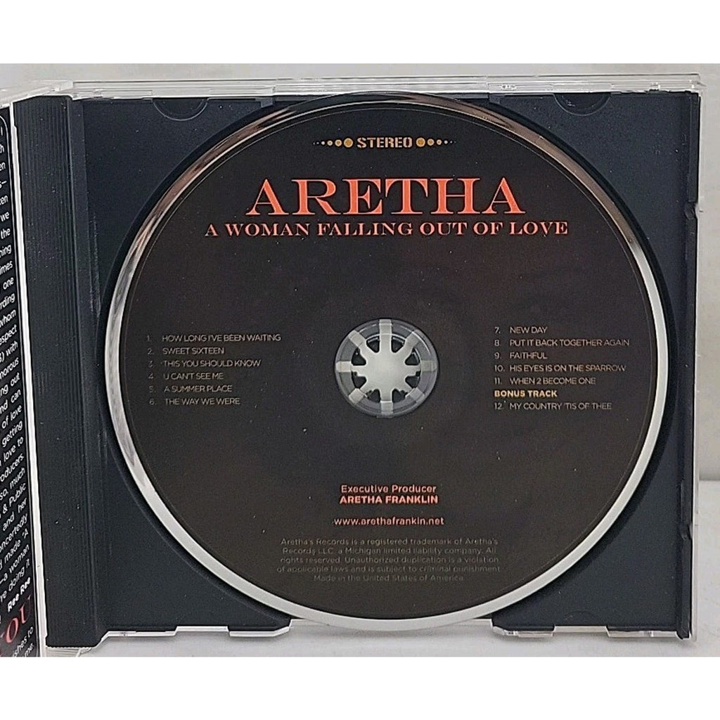 A Woman Falling Out of Love by Aretha Franklin (CD, 2011, Aretha's Records)