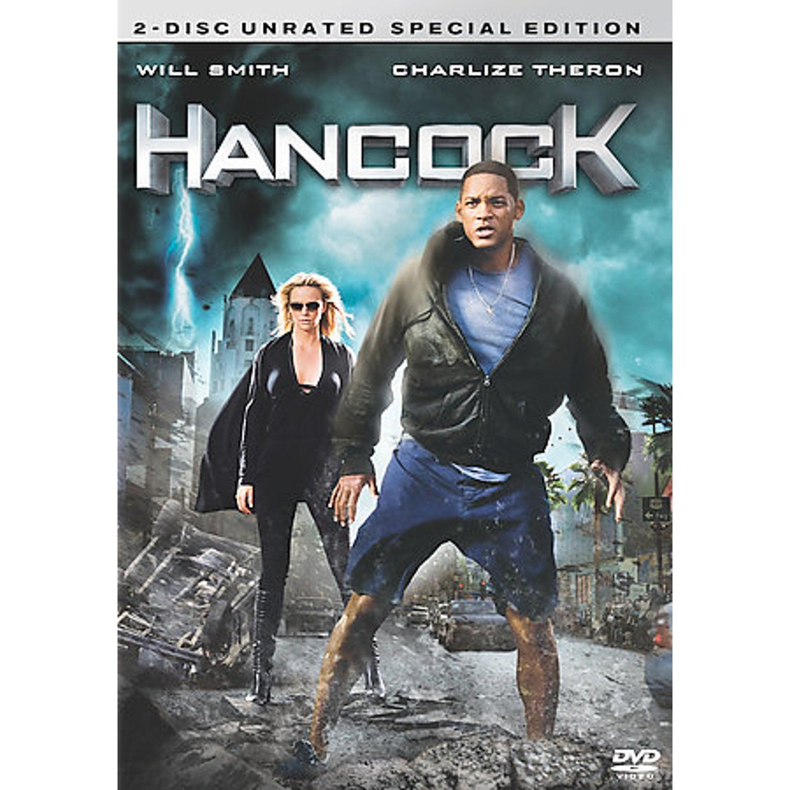 Hancock (DVD, 2008, 2-Disc Set, Unrated)