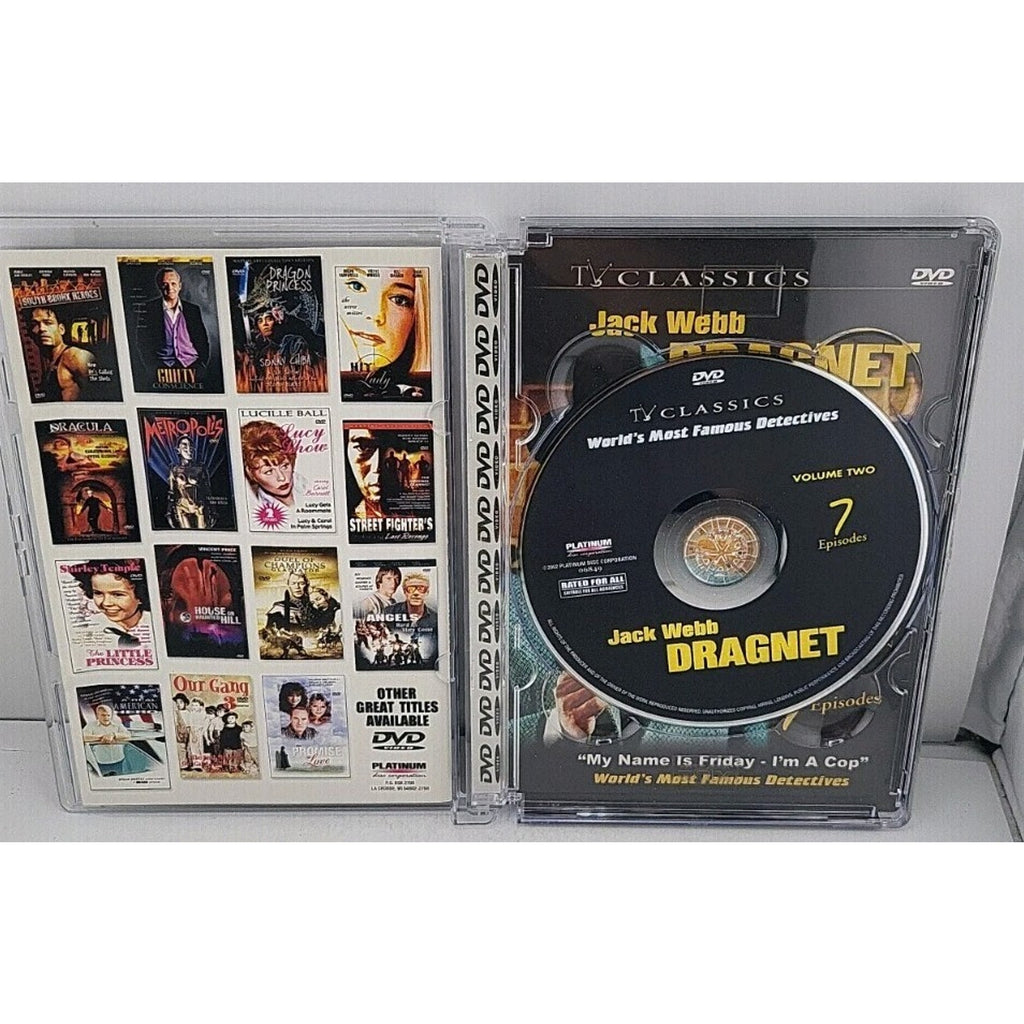 Tv Classics the Worlds Most Famous Detectives 4 DVD Set 21 Episodes