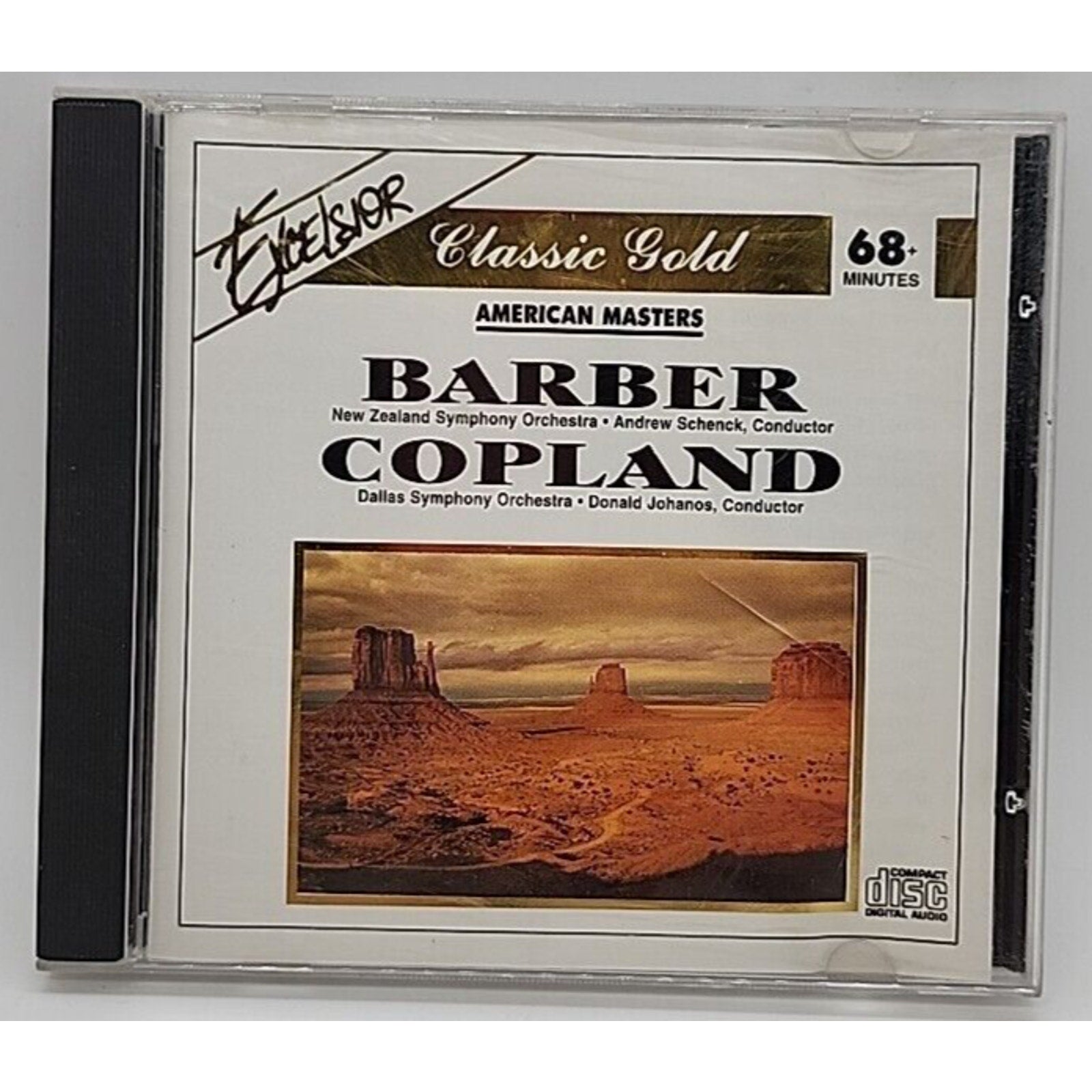 American Masters by Barber and Copland (CD)