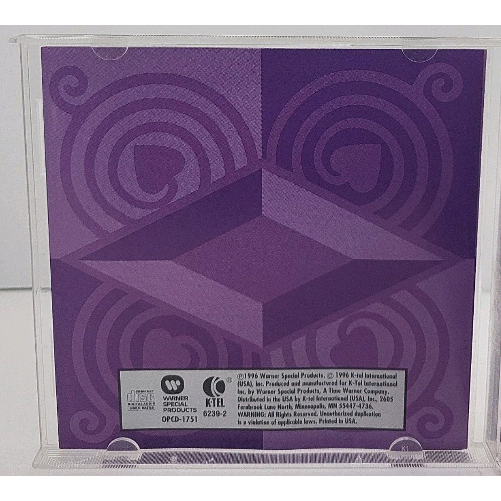 Today's Country Love by Various Artists (CD, Aug-1996, K-Tel Distribution)