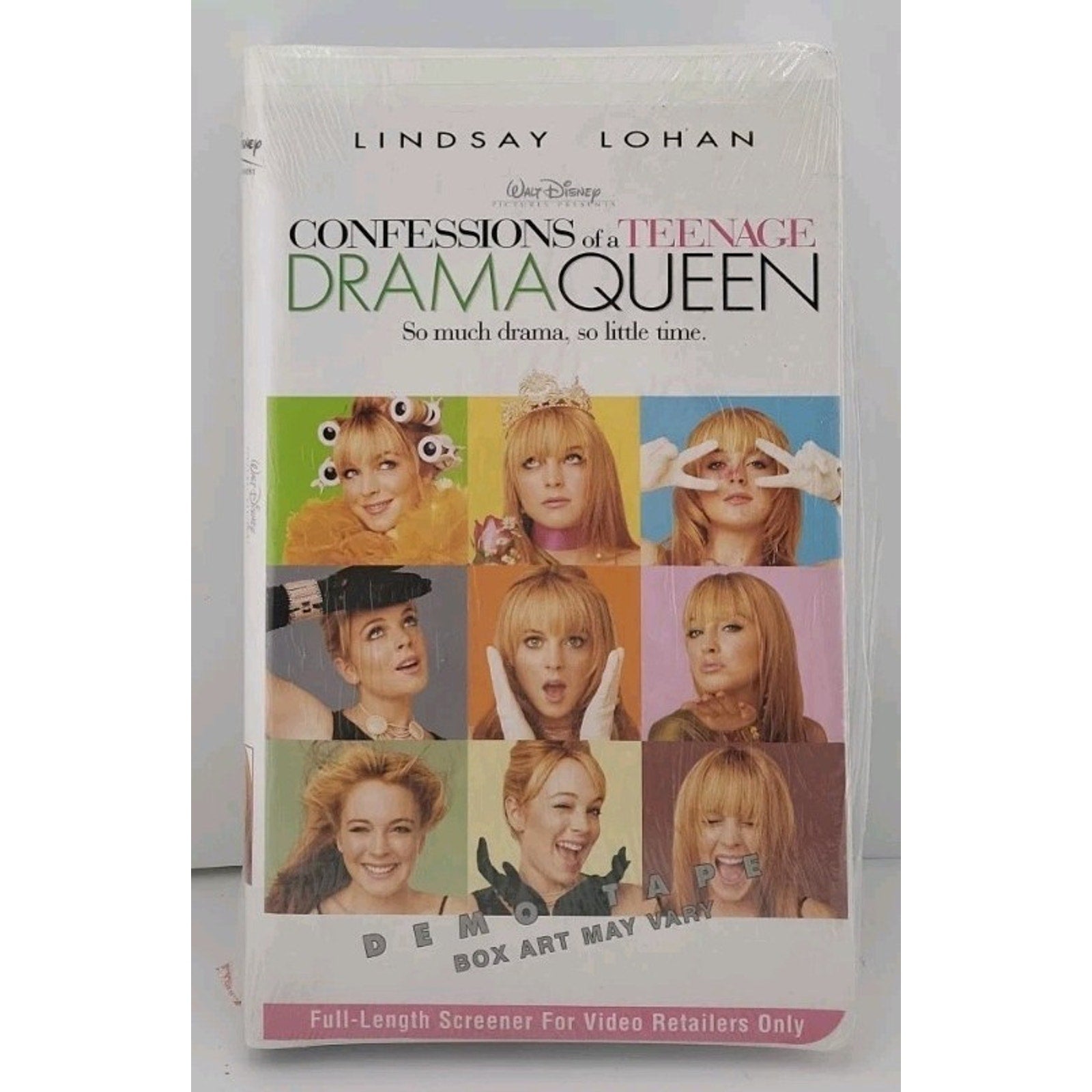 Confessions Of A Teenage Drama Queen (VHS, 2005) *SCREENER* *DEMO* *Brand New*