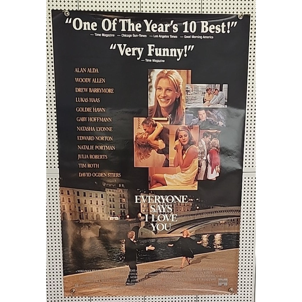 Everyone Says I Love You - 27"x40" Original Movie Poster One Sheet Woody Allen