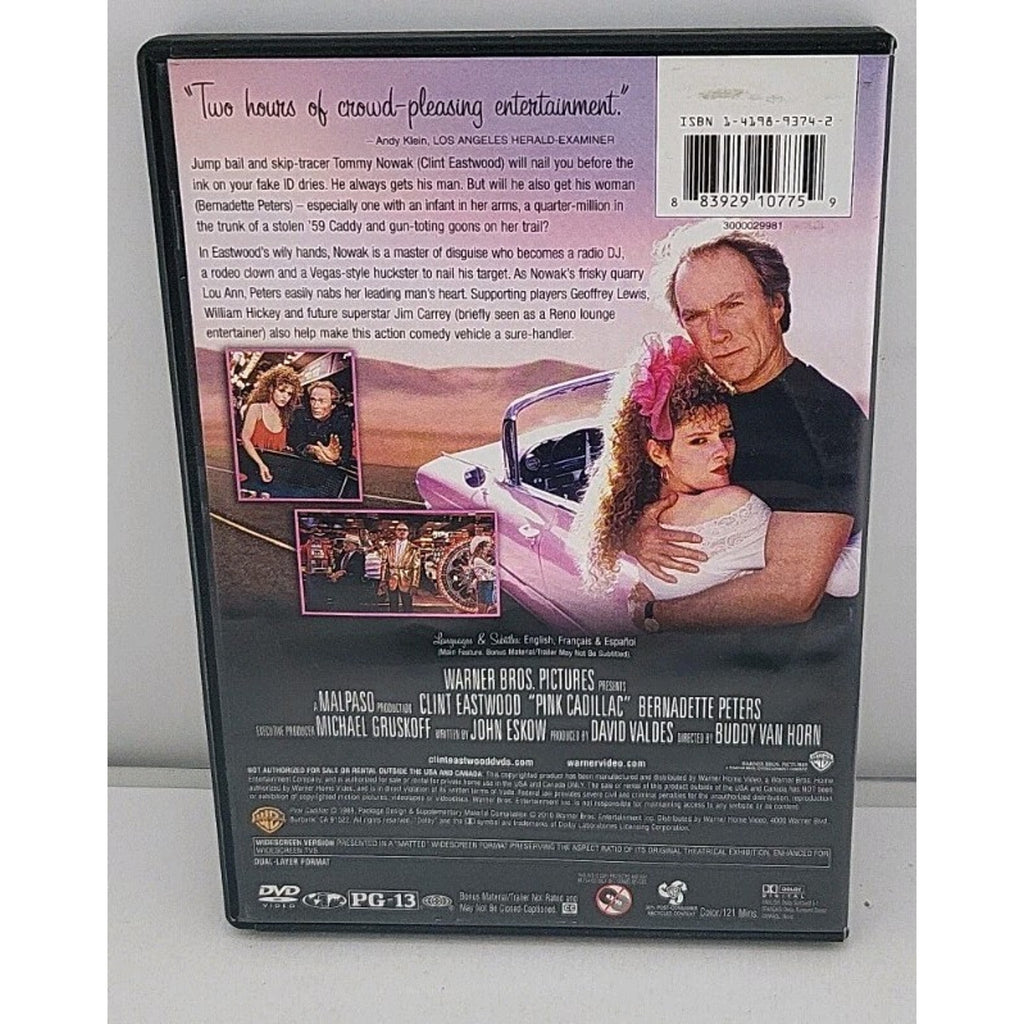 Pink Cadillac (DVD, 1989)
