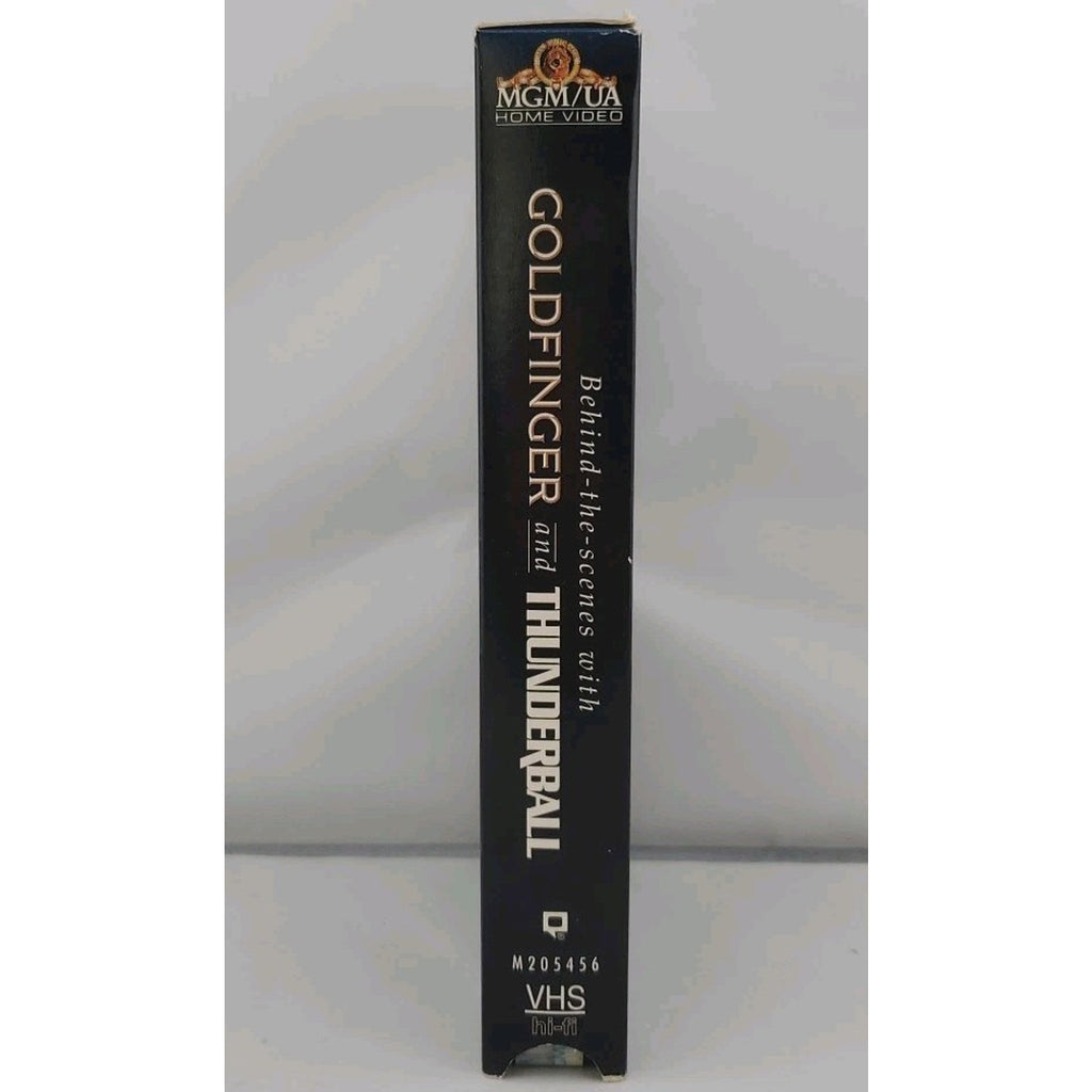 Behind The Scenes With Goldfinger And Thunderball /Interviews & Film (VHS; 1995)