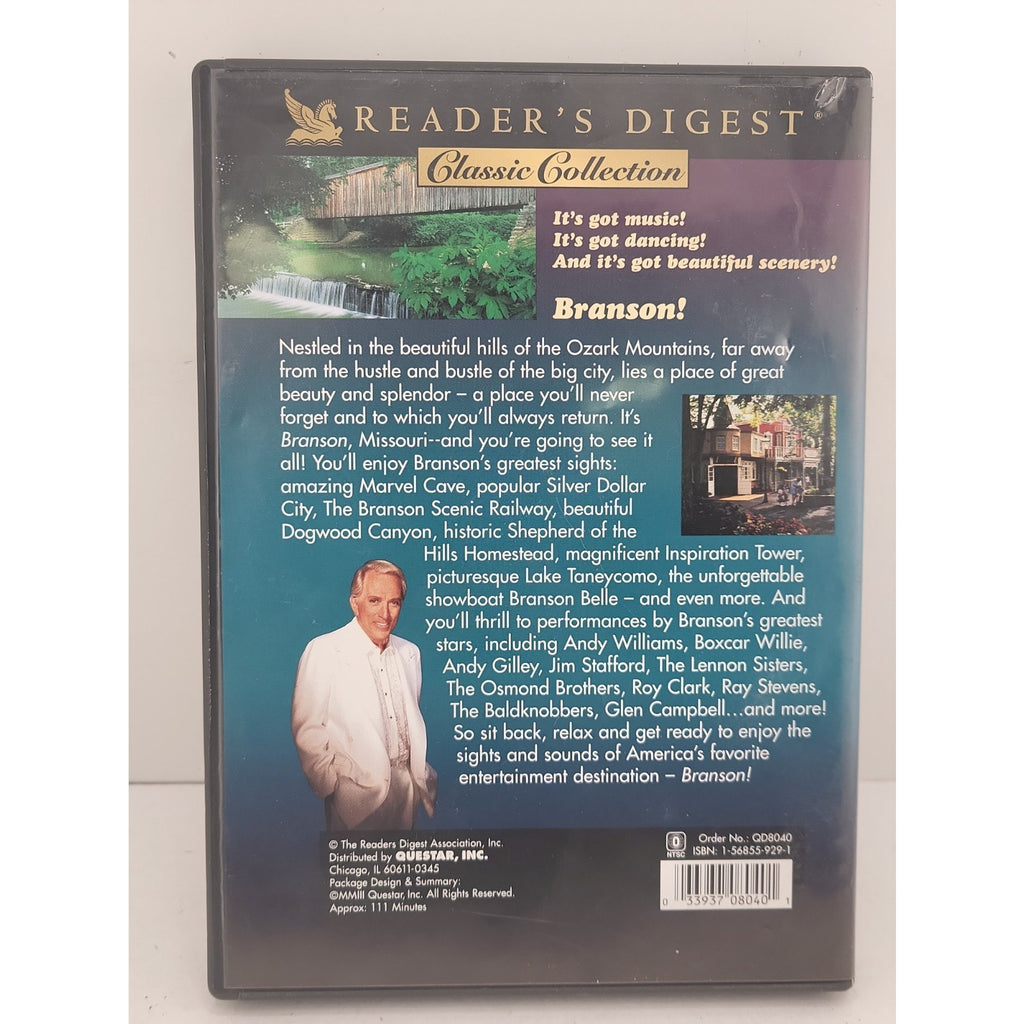 Branson (DVD, 2003, Readers Digest Classic Collection)