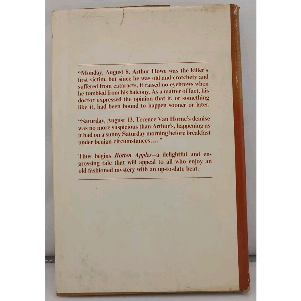 Rotten Apples book, by Edith Piñero Green, 1977 Hardcover