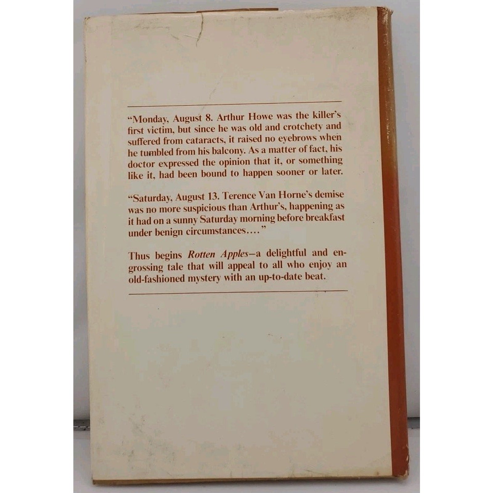 Rotten Apples book, by Edith Piñero Green, 1977 Hardcover