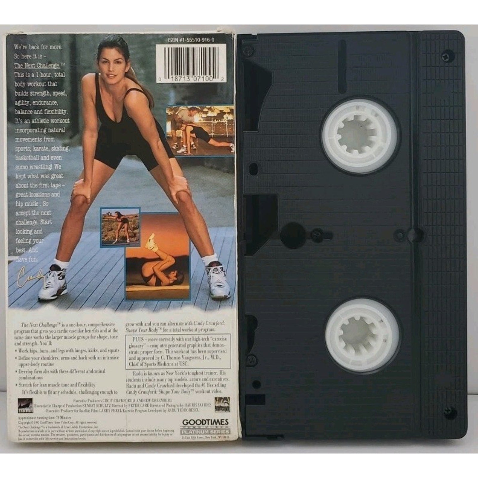 Cindy Crawford - The Next Challenge (VHS, 1993)