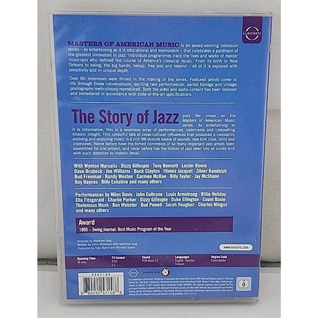 Masters of American Music 4: Story of Jazz / Various (DVD)