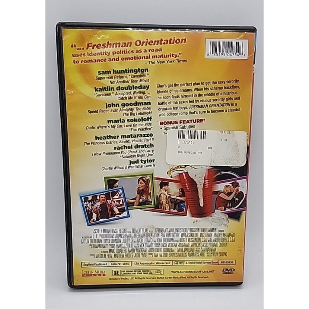 Freshman Orientation (DVD, 2008)