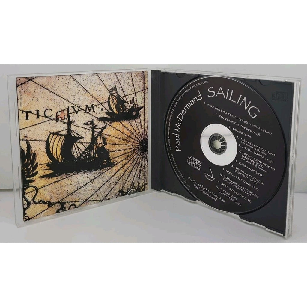1997 Paul McDermand "Sailing" CD 12 Tracks (NNR-CD 1002) Nozzle Nose Records