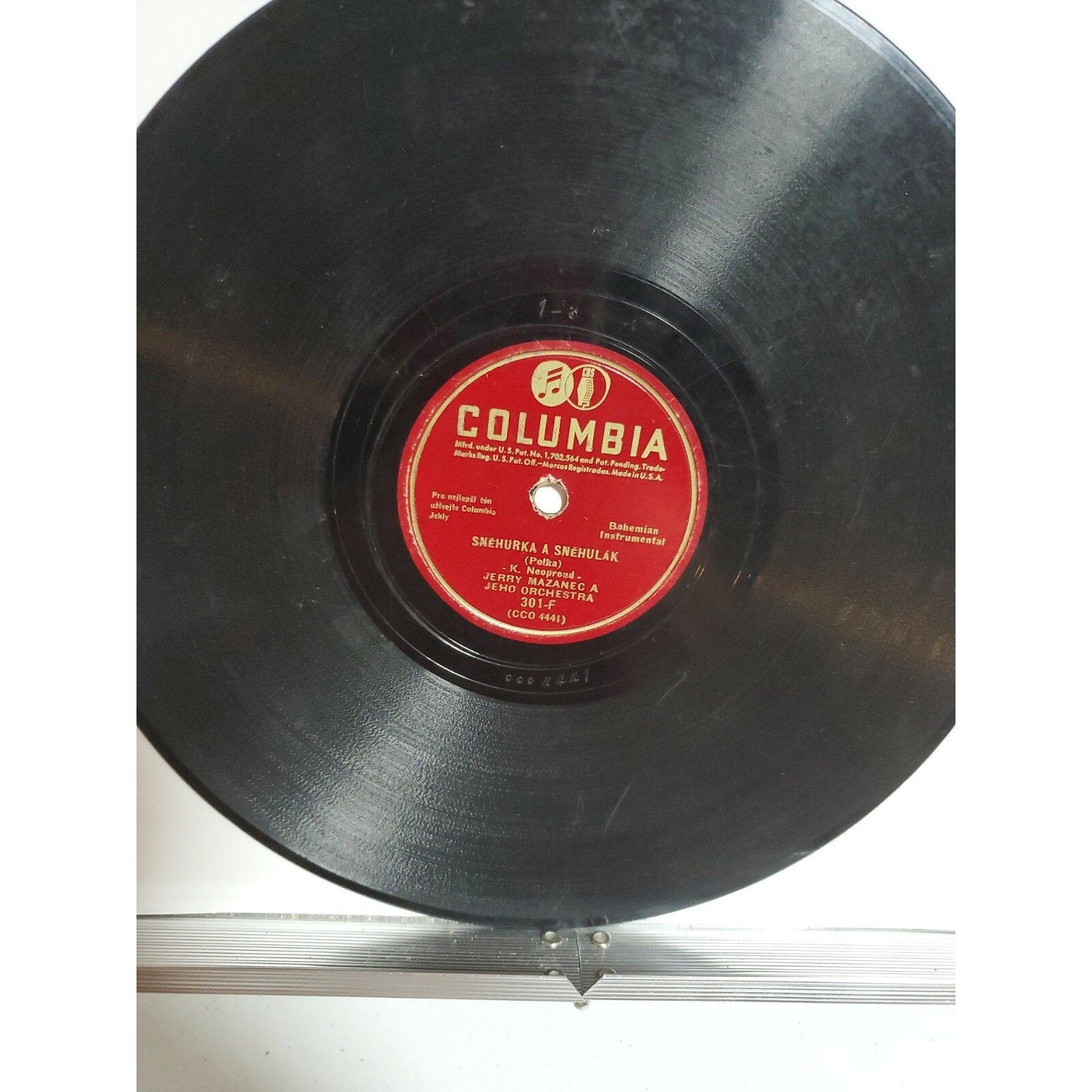 Jerry Mazanec A Jeho Orchestra - Snehurka A Snehulak/Prestan - Columbia - 301-F