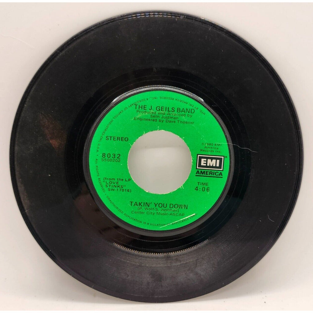 Come Back / Takin' You Down By The J. Gelis Band (Record) - 8032