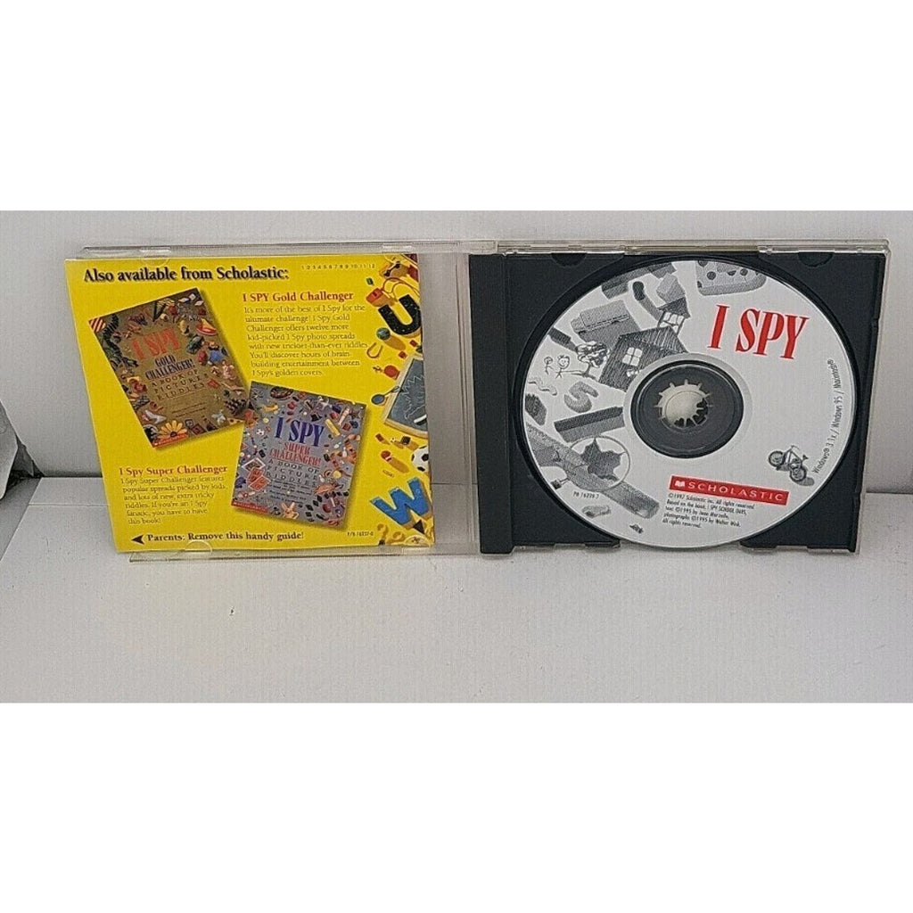 I Spy -- Brain-Busting Games for Kids (PC, 1997)
