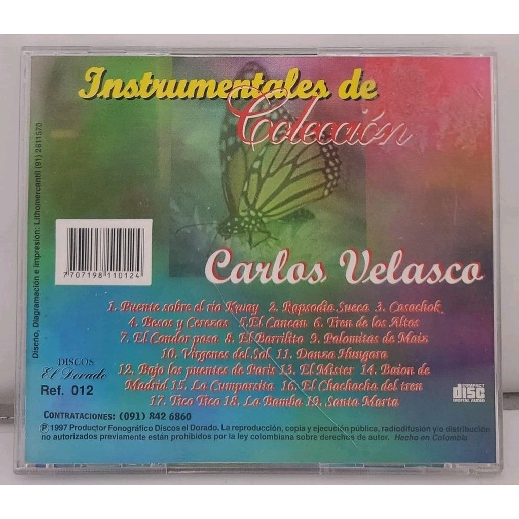 Instrumentales De Colección - Carlos Velasca (CD)