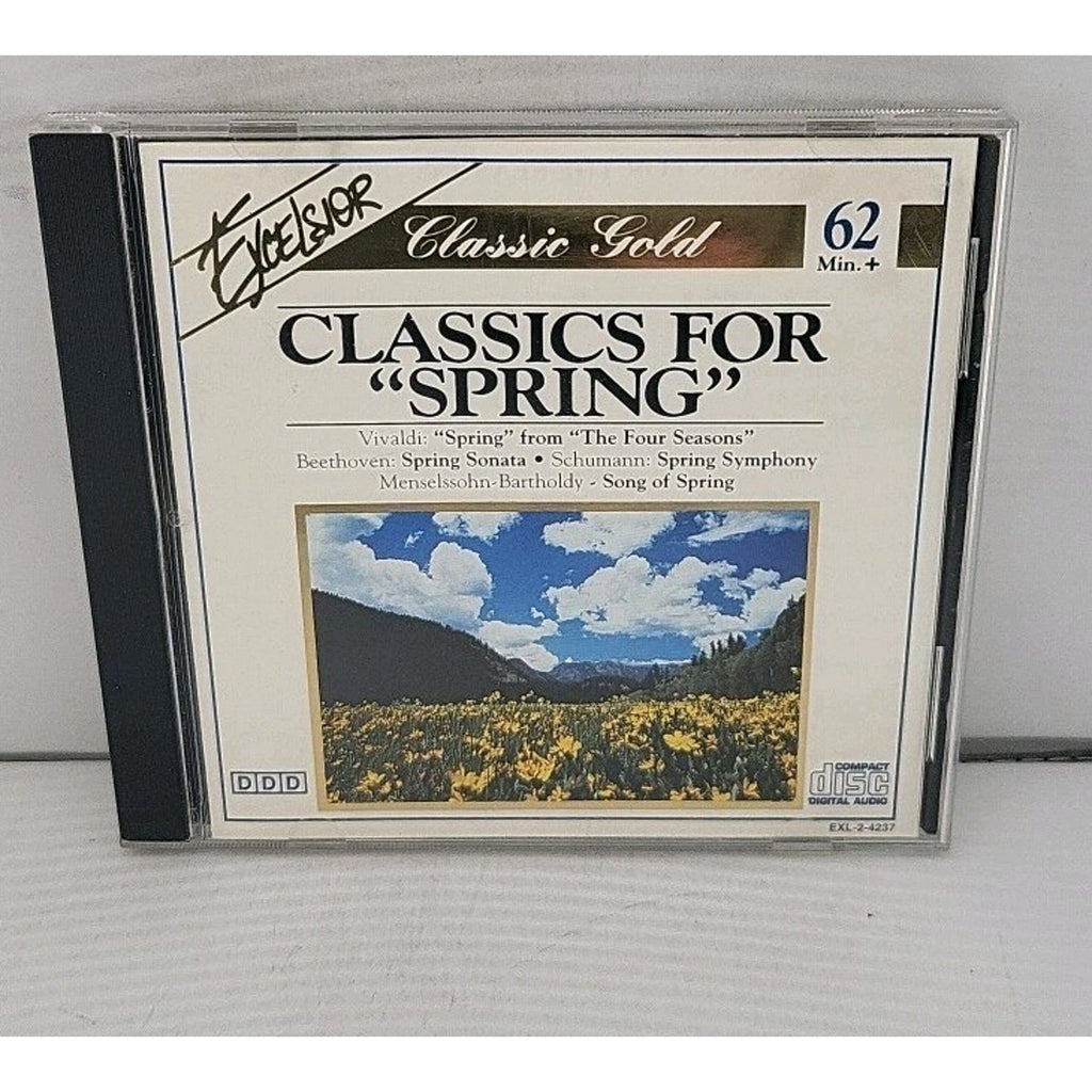 Classic's For Spring CD Vivaldi Beethoven Schumann Excelsior Classic gold 1983