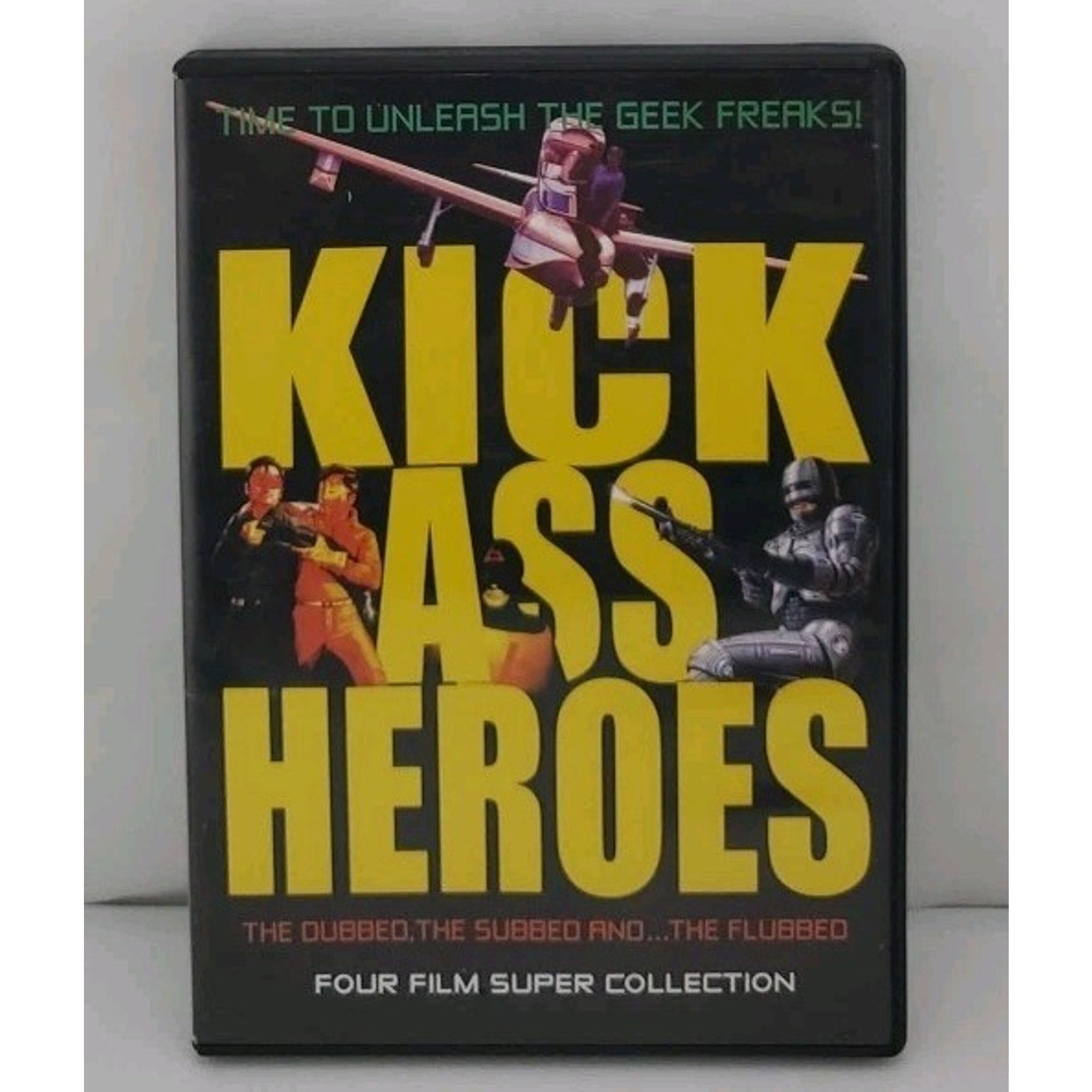 Kick Ass Heroes: Four Film Super Collection (DVD, 2010)