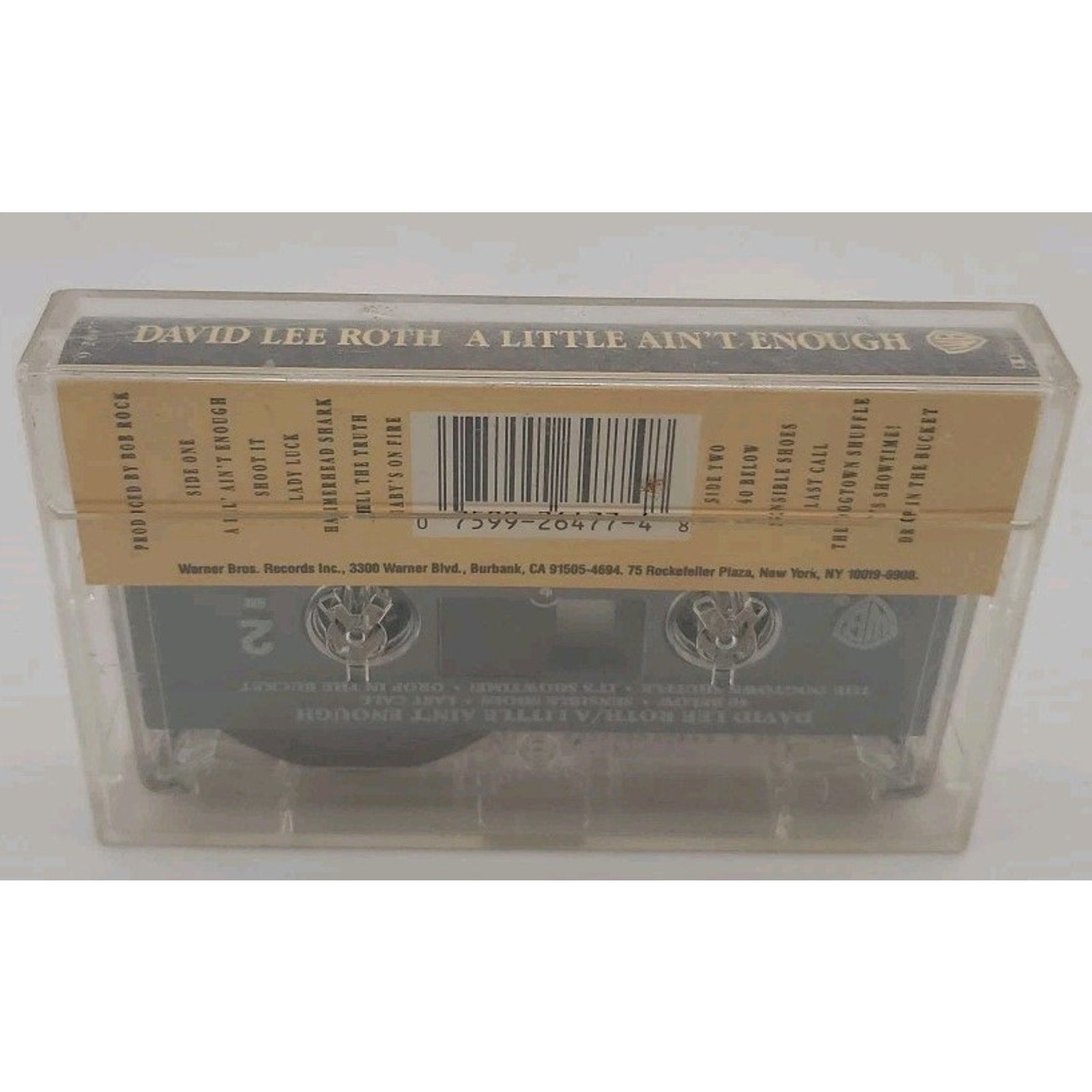David Lee Roth, A Little Ain't Enough - 1991 Cassette