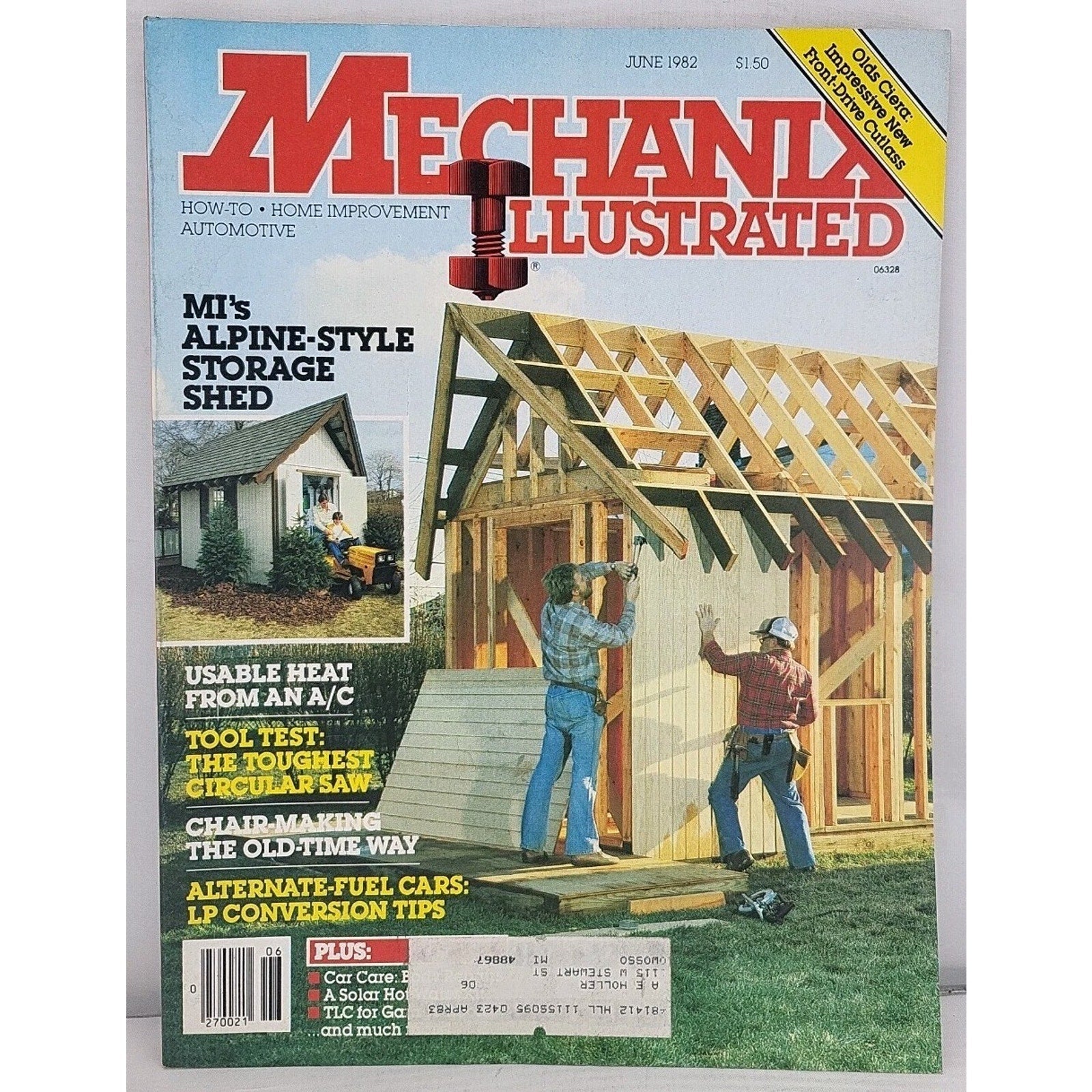 Mechanix Illustrated Magazine - June 1982 - Vol. 78 No. 649