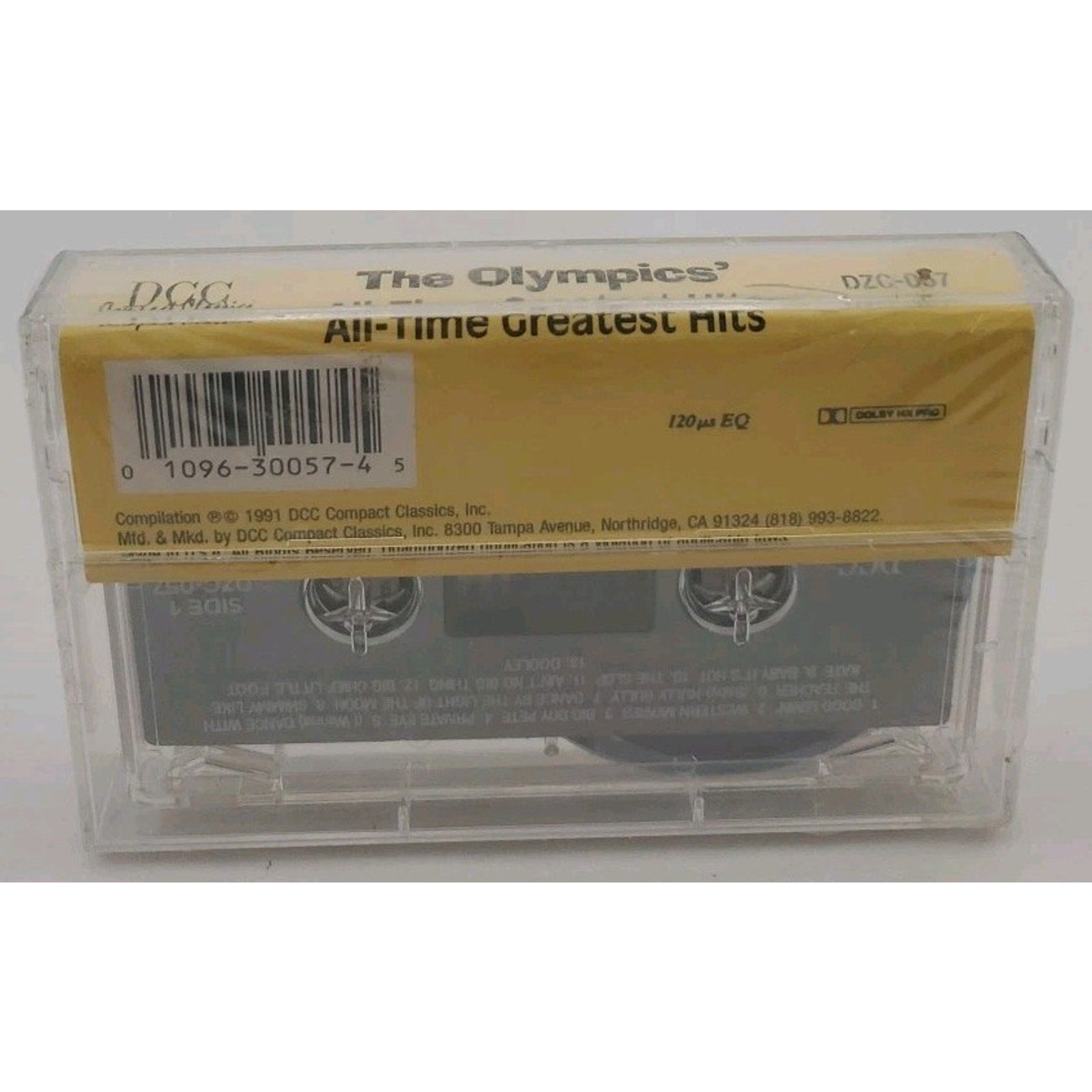 The Olympics' All-time Greatest Hits (Cassette) *Brand New*