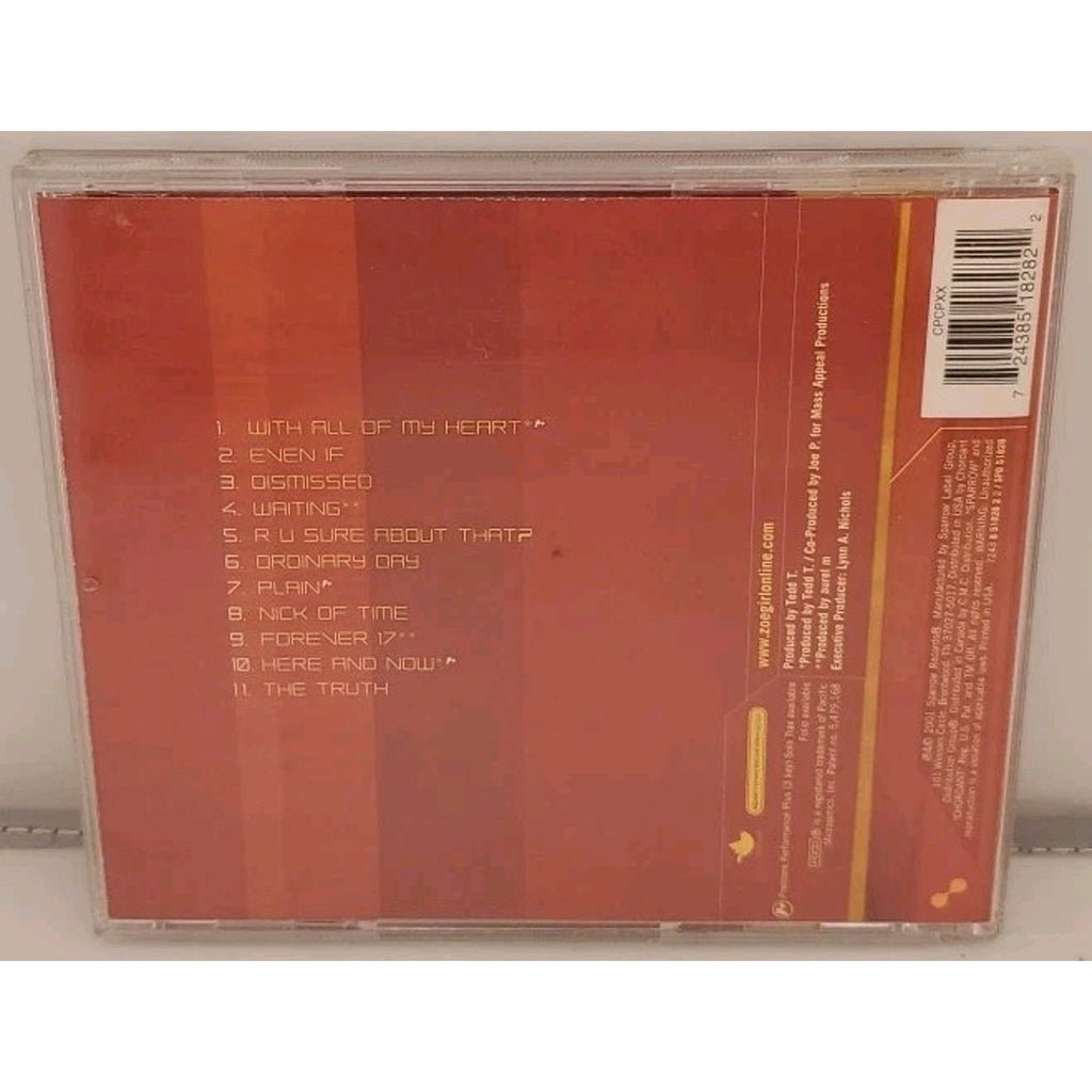 Life by Zoegirl (CD, 2001)