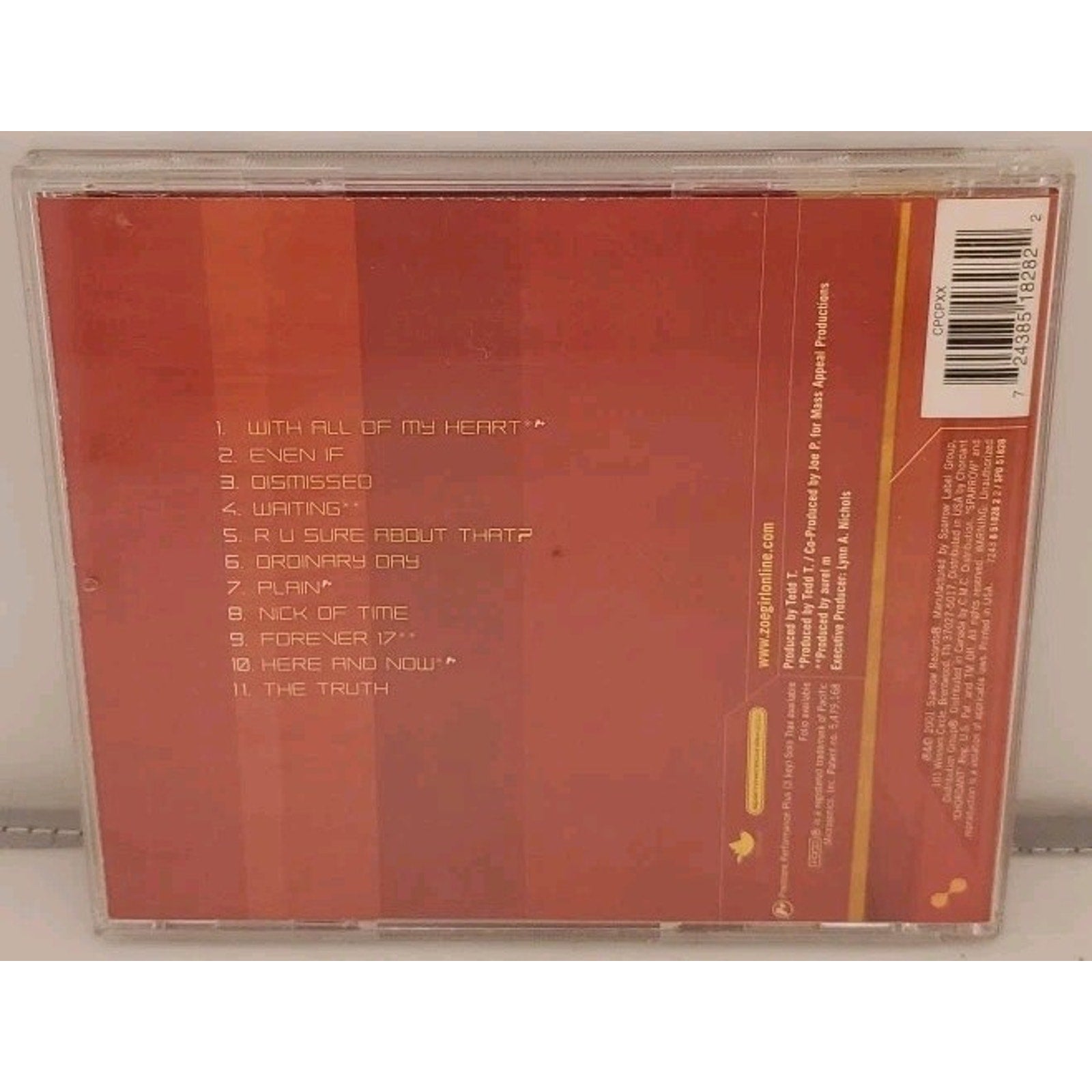 Life by Zoegirl (CD, 2001)