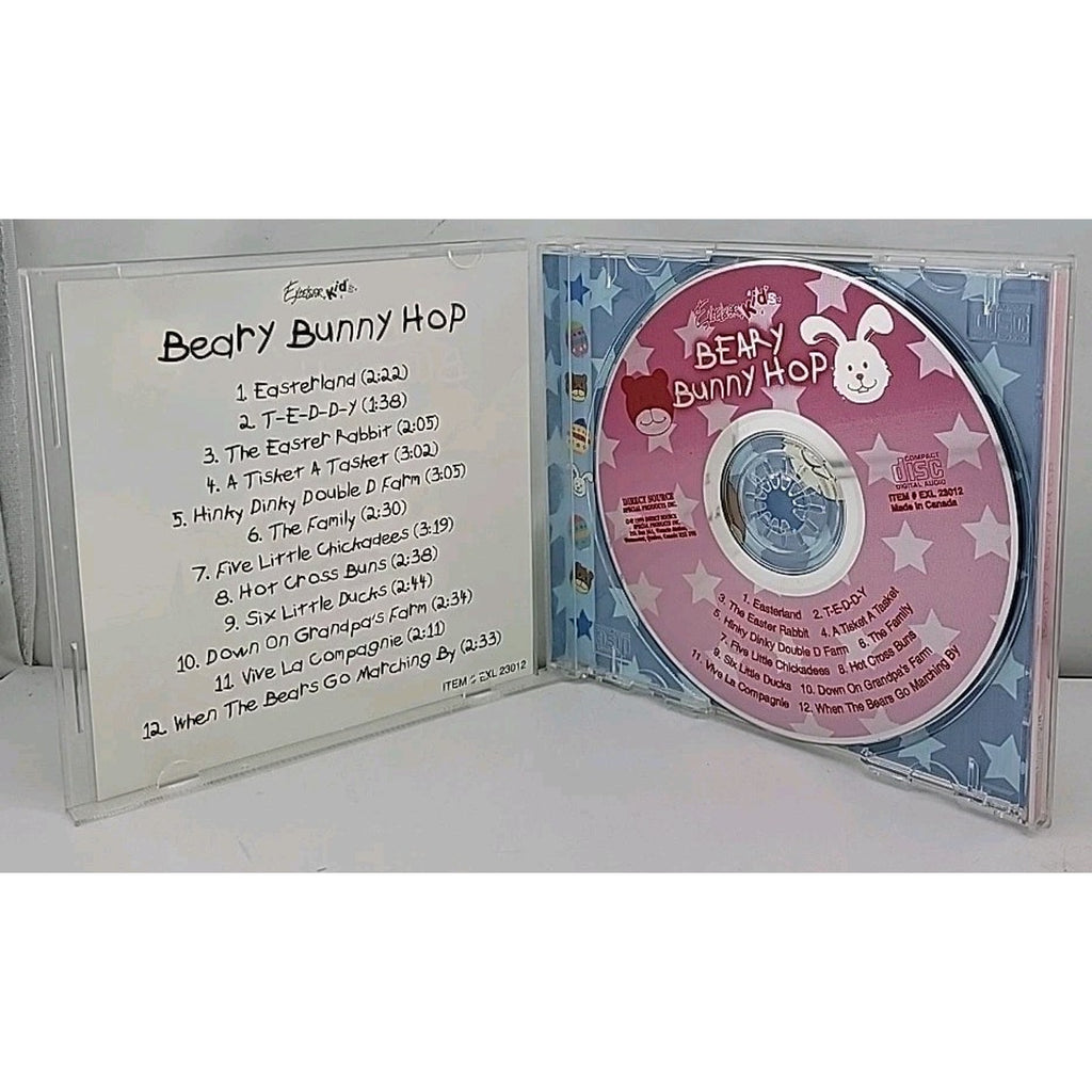 Beary Bunny Hop - Excelsior Kids CD