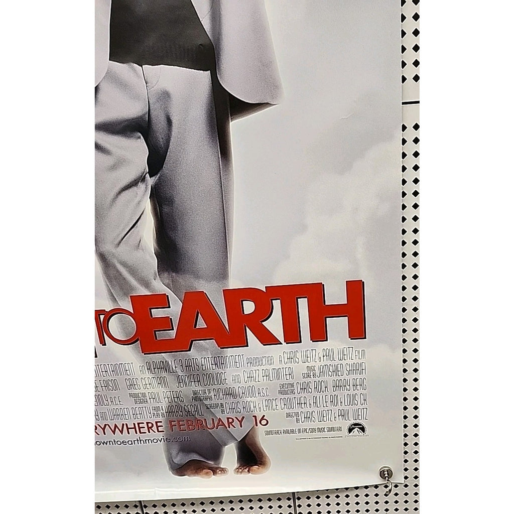 Down to Earth (Final) Movie Theater Poster 27x40 Double Sided