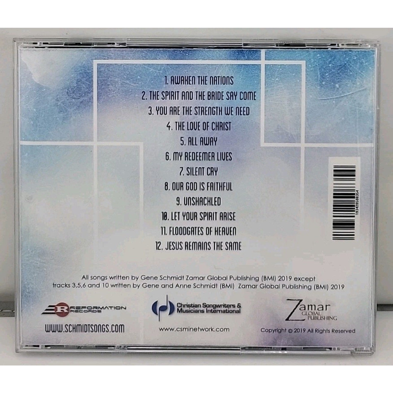 Awaken The Nations CD By Gene & Anne Schmidt