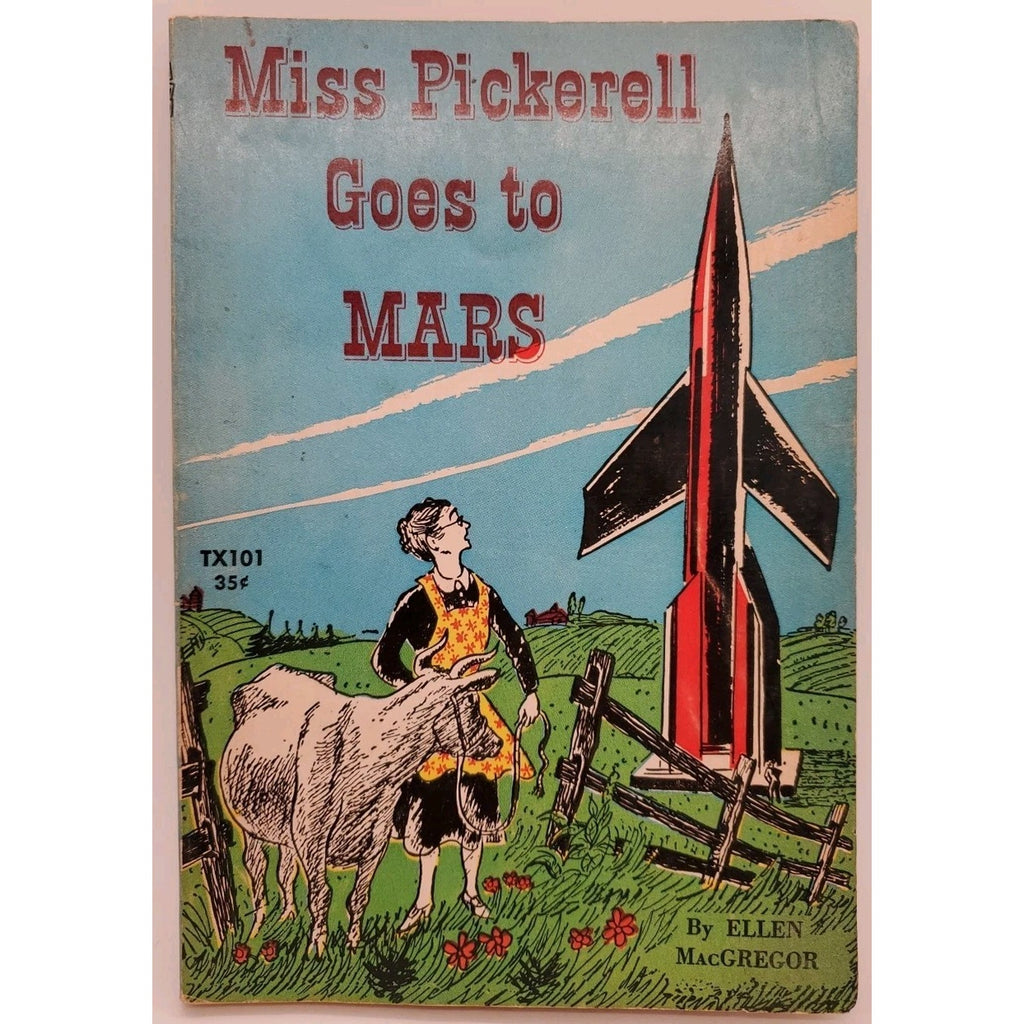 Miss Pickerell Goes To Mars Scholastic Book By Ellen MacGregor