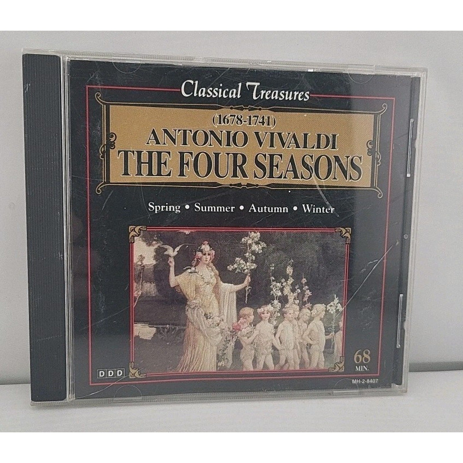 Antonio Vivaldi The Four Seasons CD Classical Concerto 1678-1741