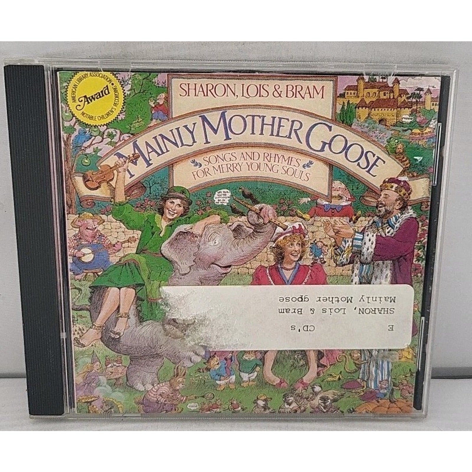 Sharon, Lois & Bram Mainly Mother Goose (CD, 1984) Elephant Records