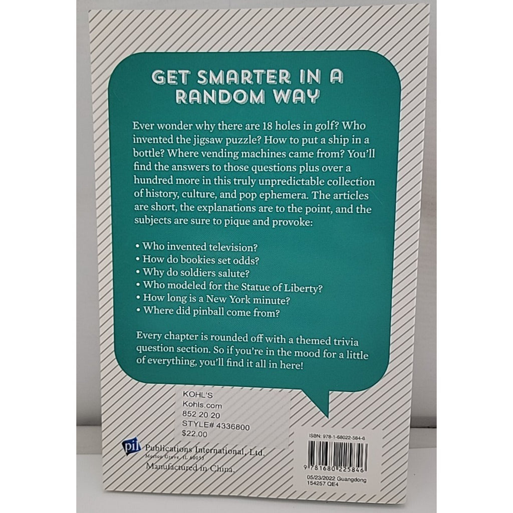 Ultimate Random Trivia by Publications International Ltd. Staff (2016, Trade...