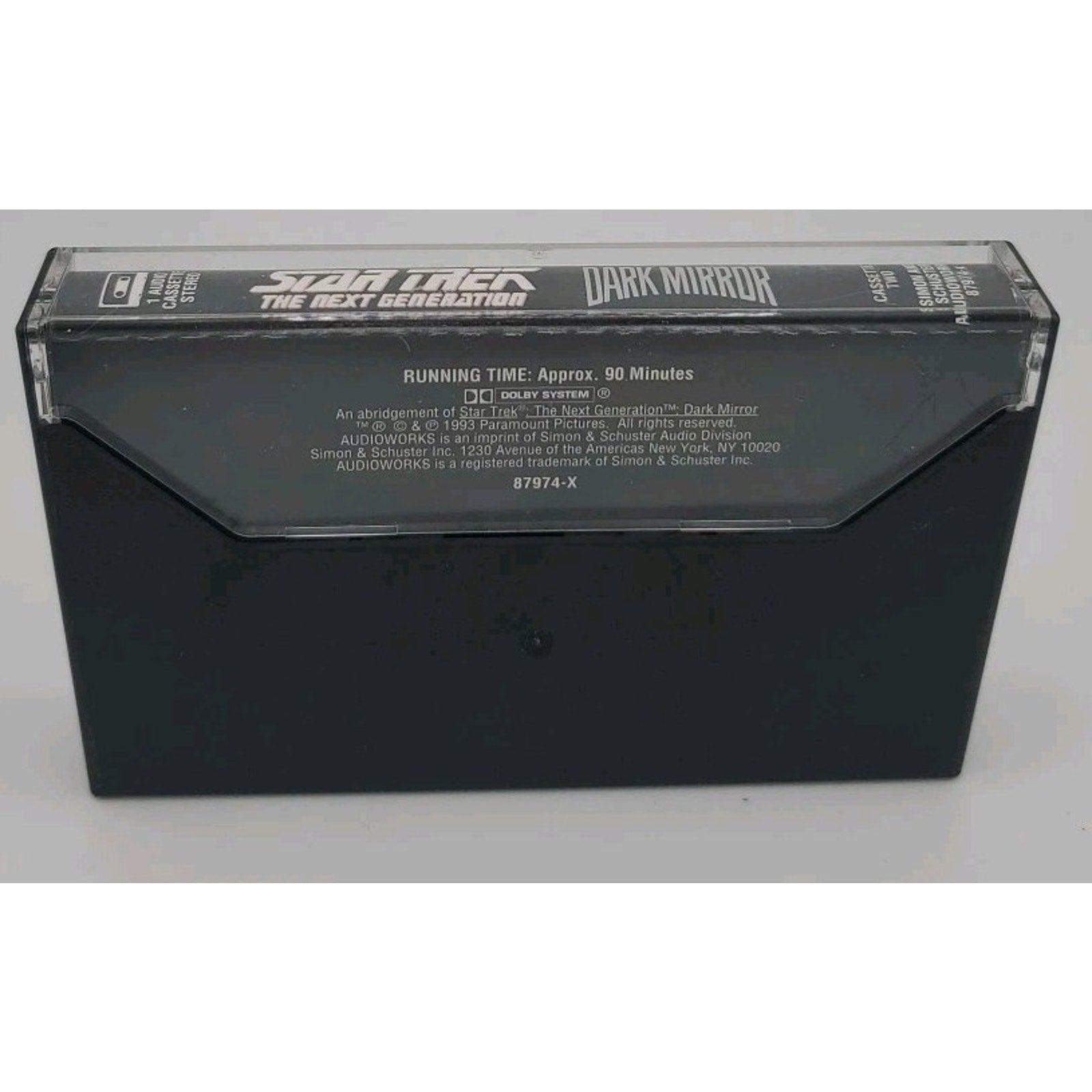 Star Trek The Next Generation Dark Mirror Cassettes