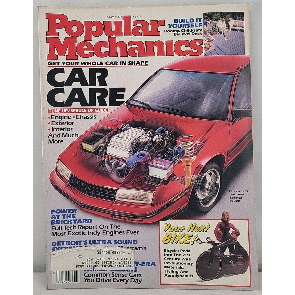 Popular Mechanics Magazine - May 1987 - Volume 164 No.5