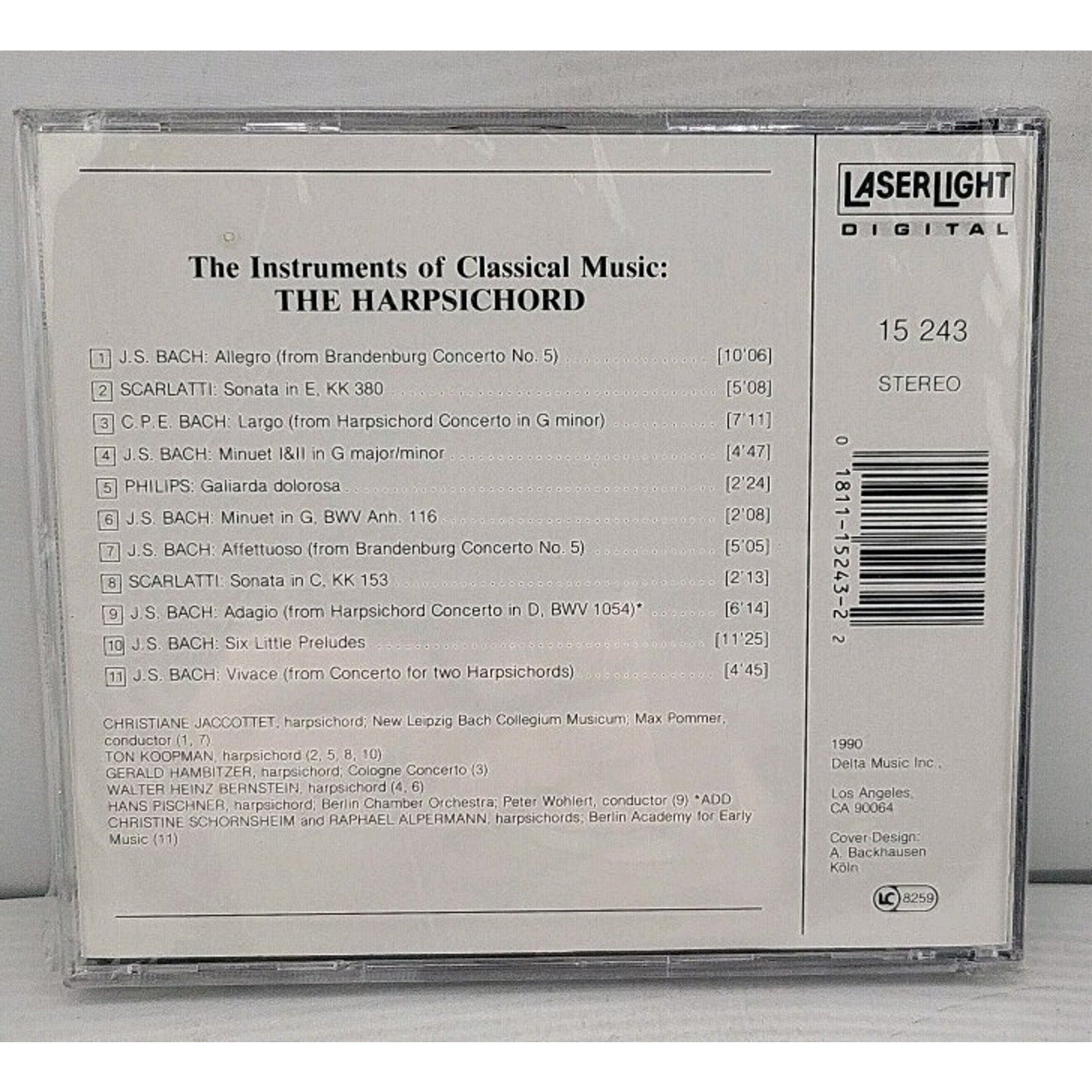 Harpsichord-Vol. 9 by Instruments of Classical Music 9 :harpsichord/V (CD) *New*