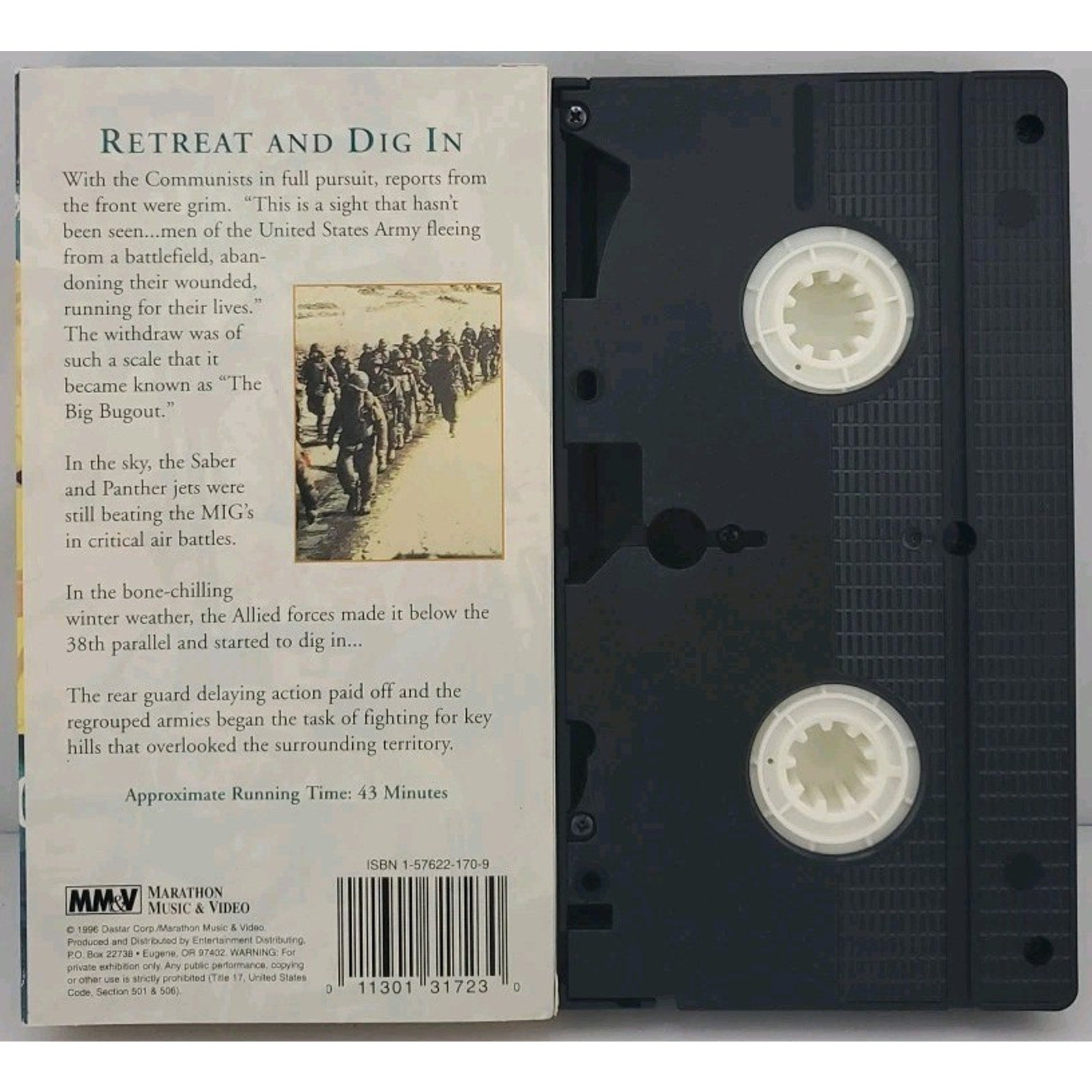 Korea 1950-1953 - The Forgotten War (VHS, 1998)