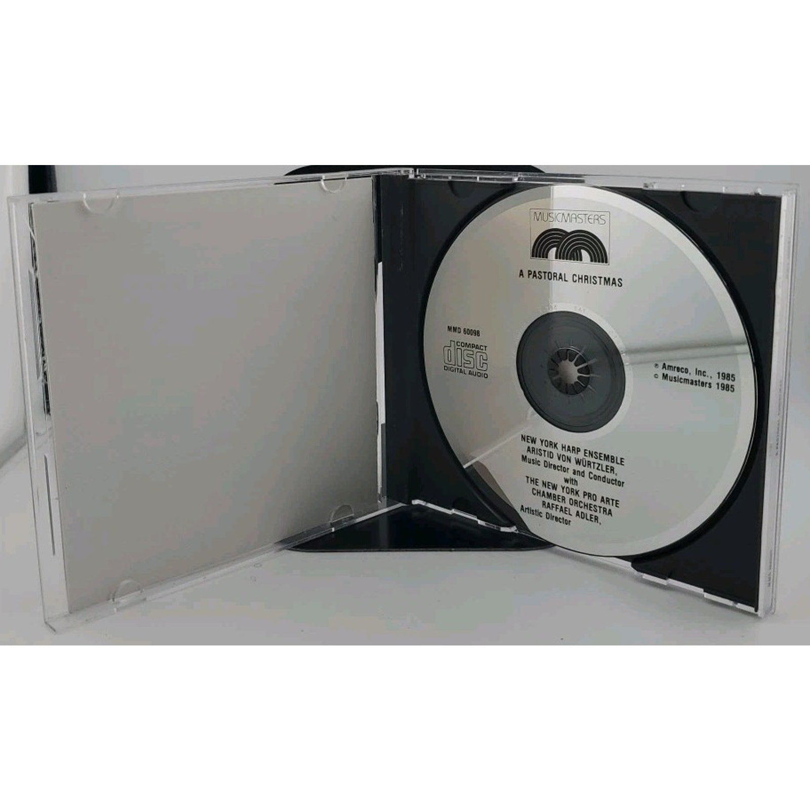 A Pastoral Christmas CD. MMD 60098Y New York Harp Ensemble Artists Von Wuttzler